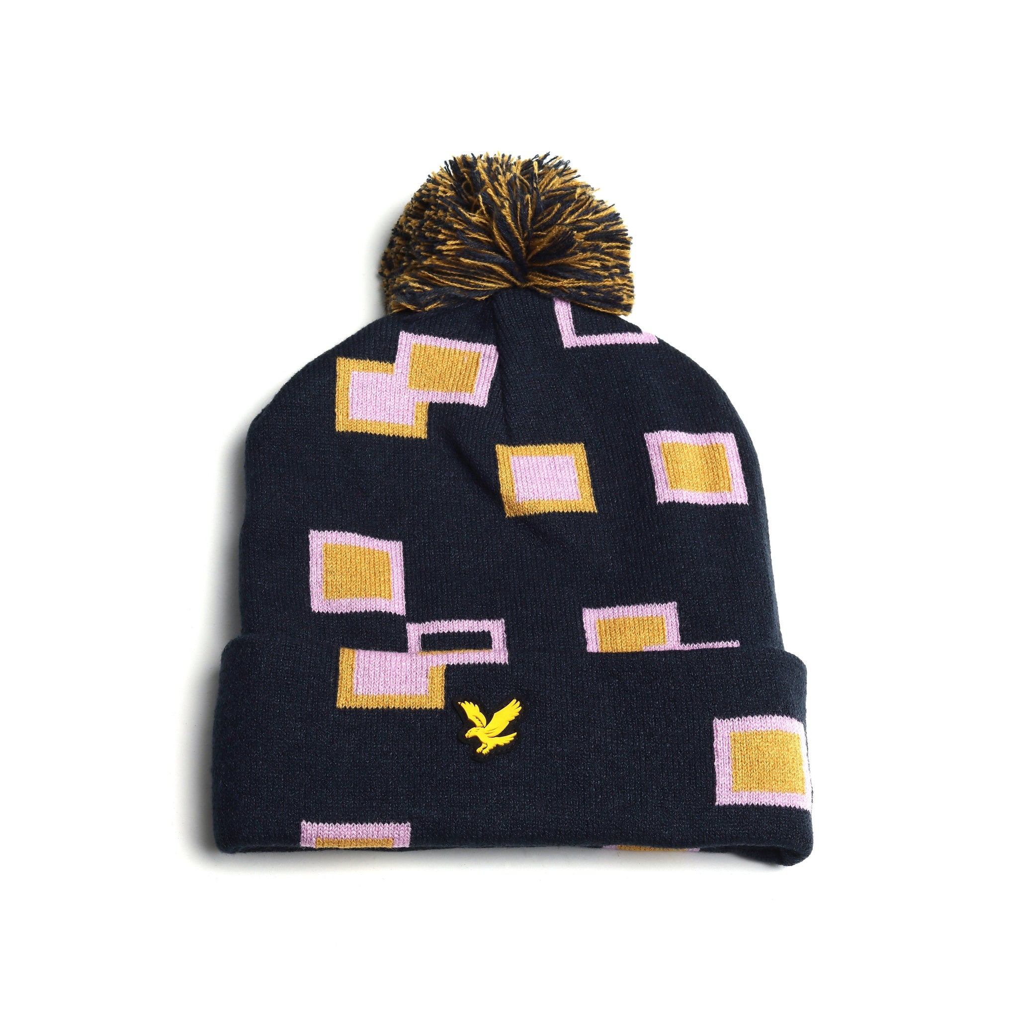 lyle-scott-golf-bobble-beanie-he1963g-dark-navy-z271