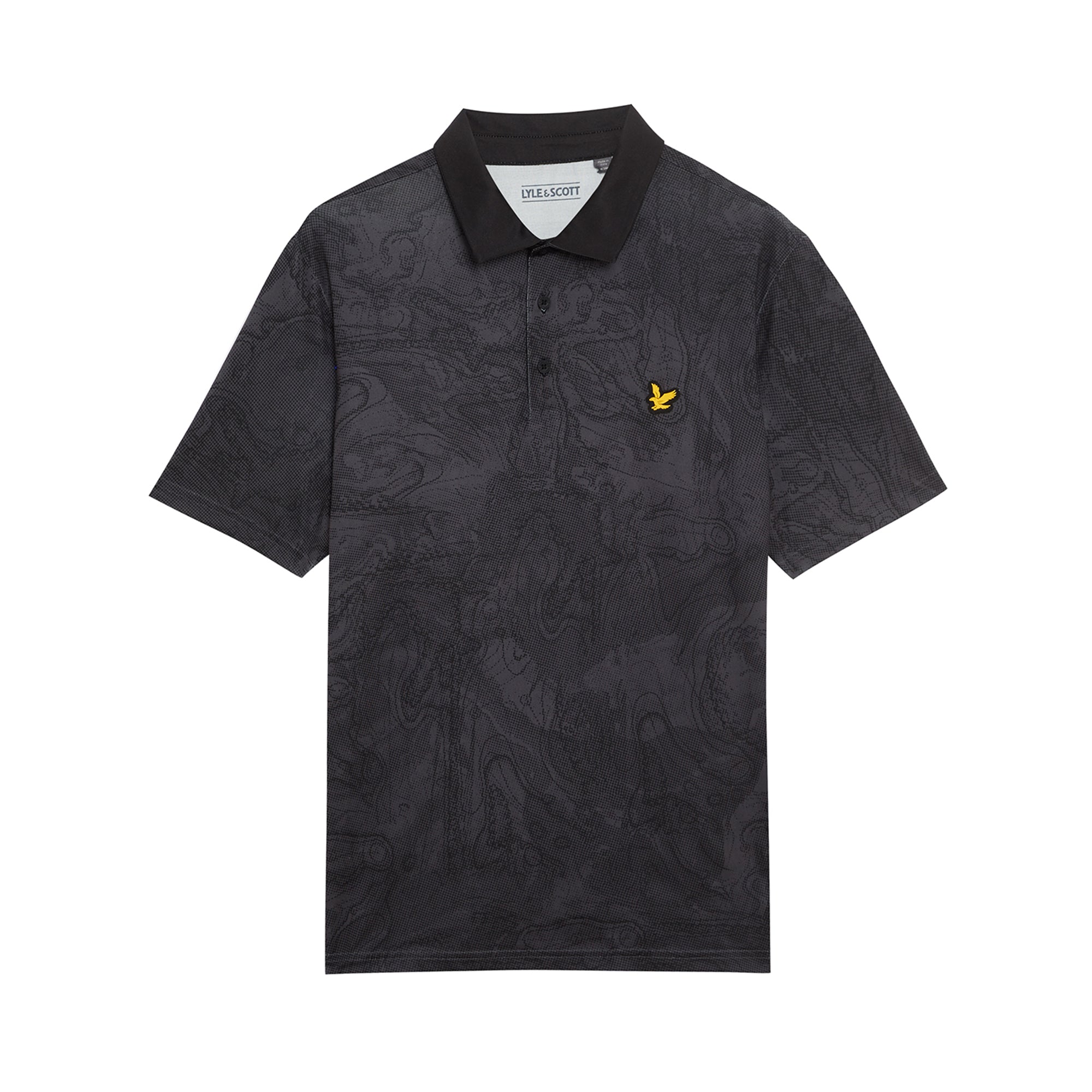 Lyle & Scott Golf Contour Printed Polo Shirt