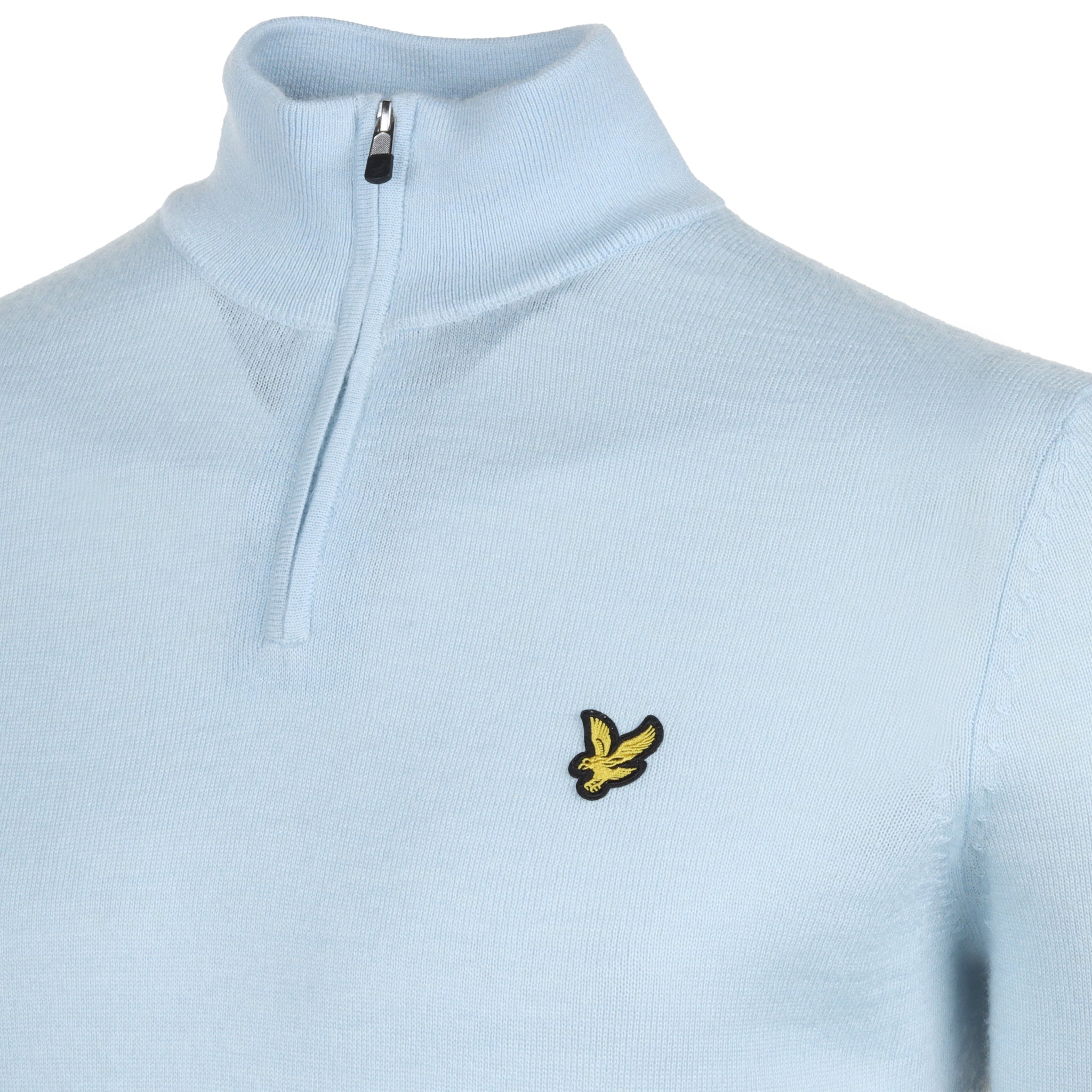 Lyle & Scott Golf Merino Blend 1/4 Zip Club Blue W974