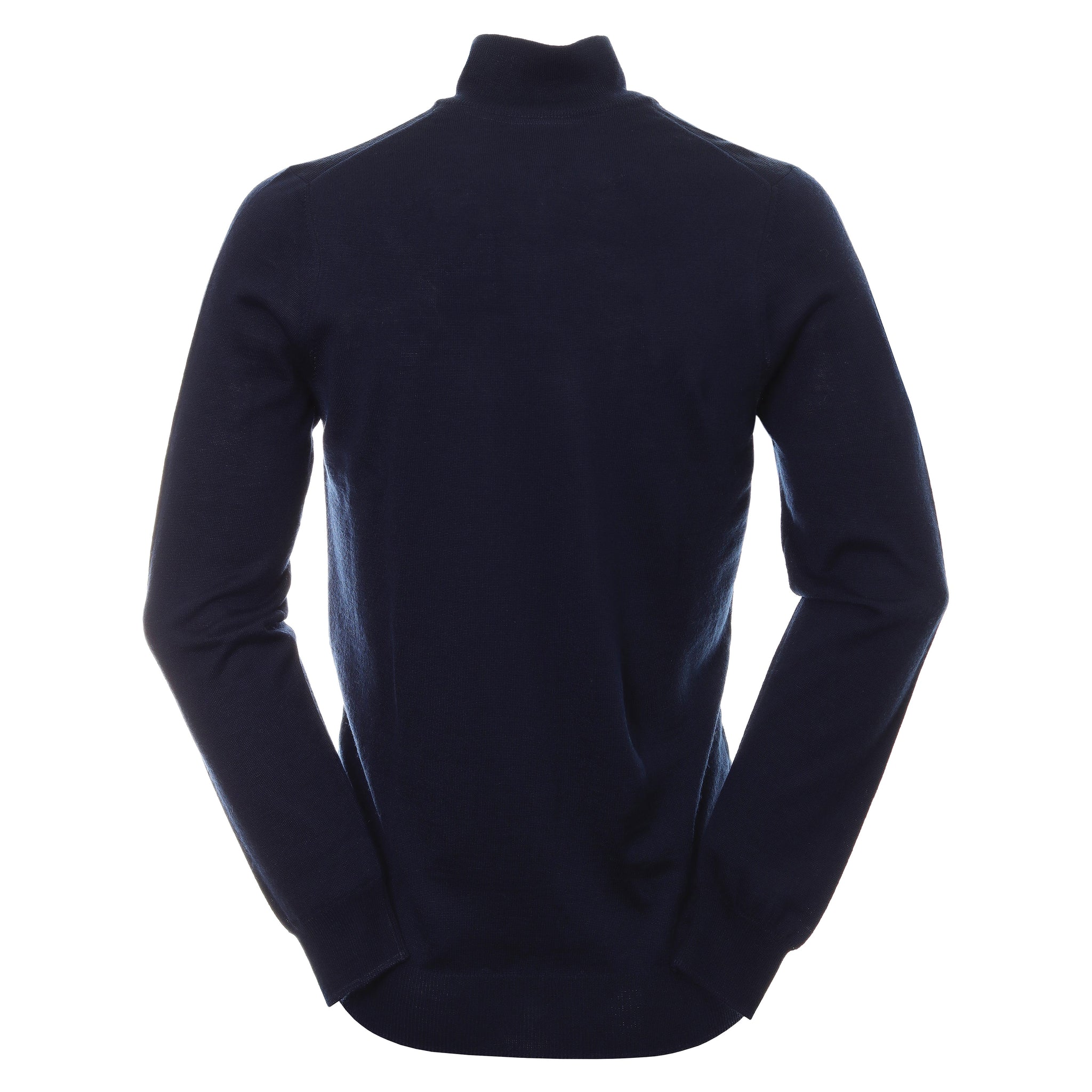 Lyle & Scott Golf Merino Blend 1/4 Zip Dark Navy Z271