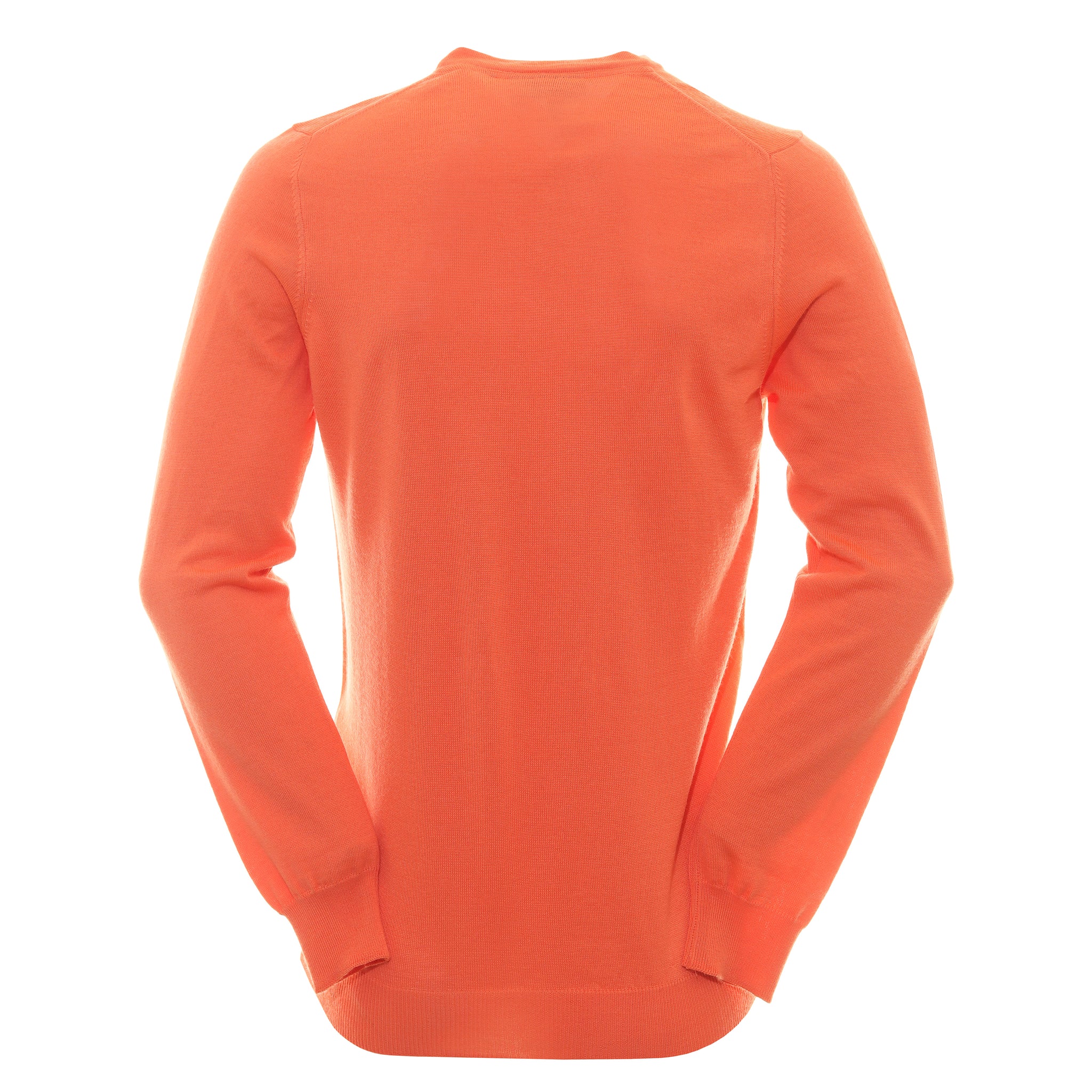 Lyle & Scott Golf Merino Mix V-Neck Pullover Course Coral W973
