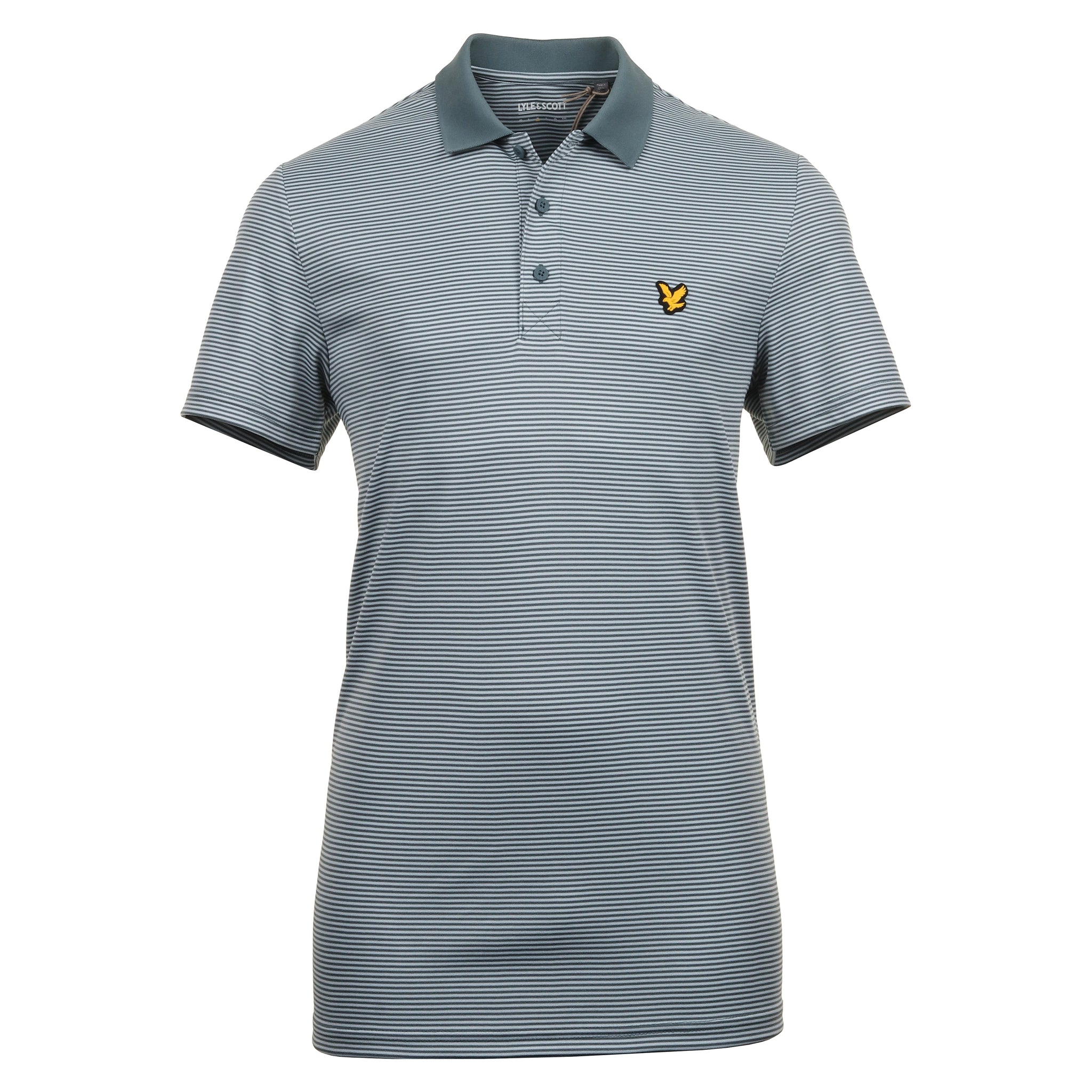 Lyle & Scott Golf Microstripe Polo Shirt