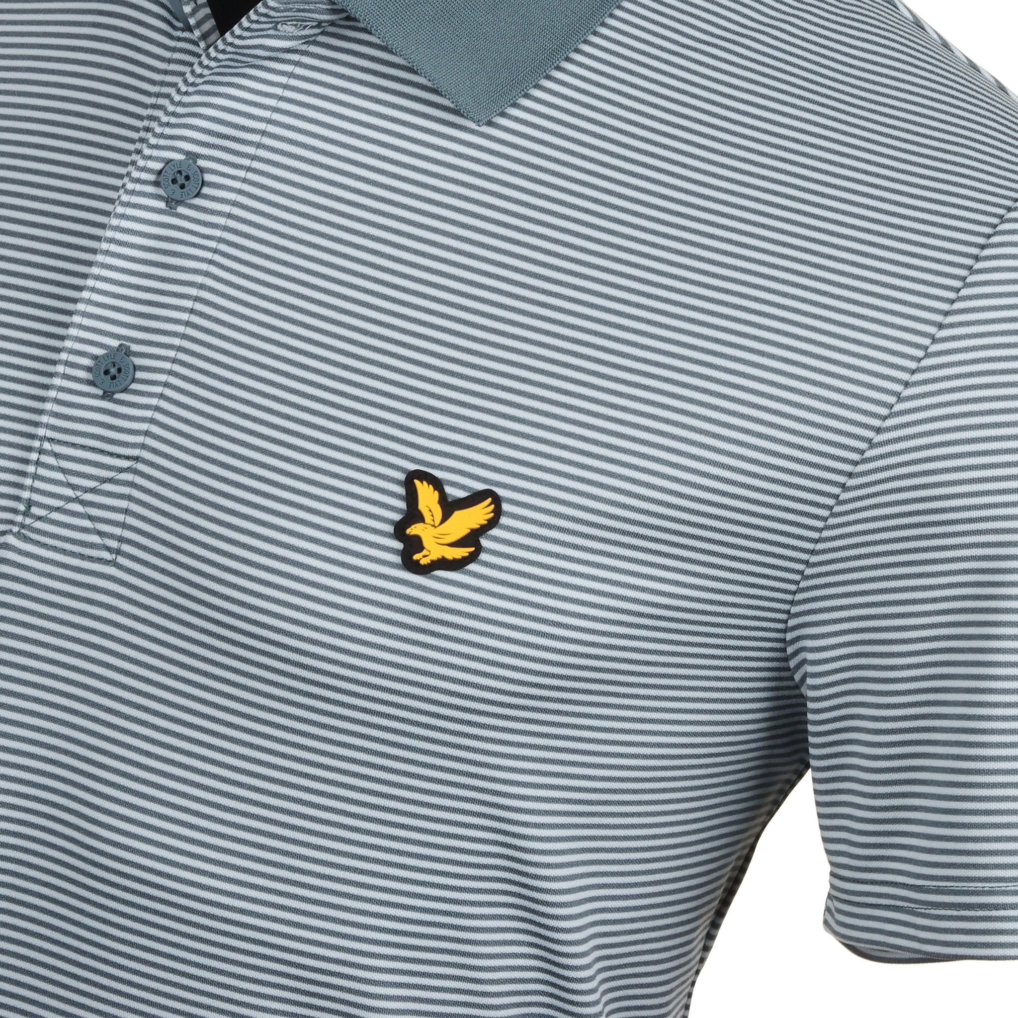 Lyle & Scott Golf Microstripe Polo Shirt