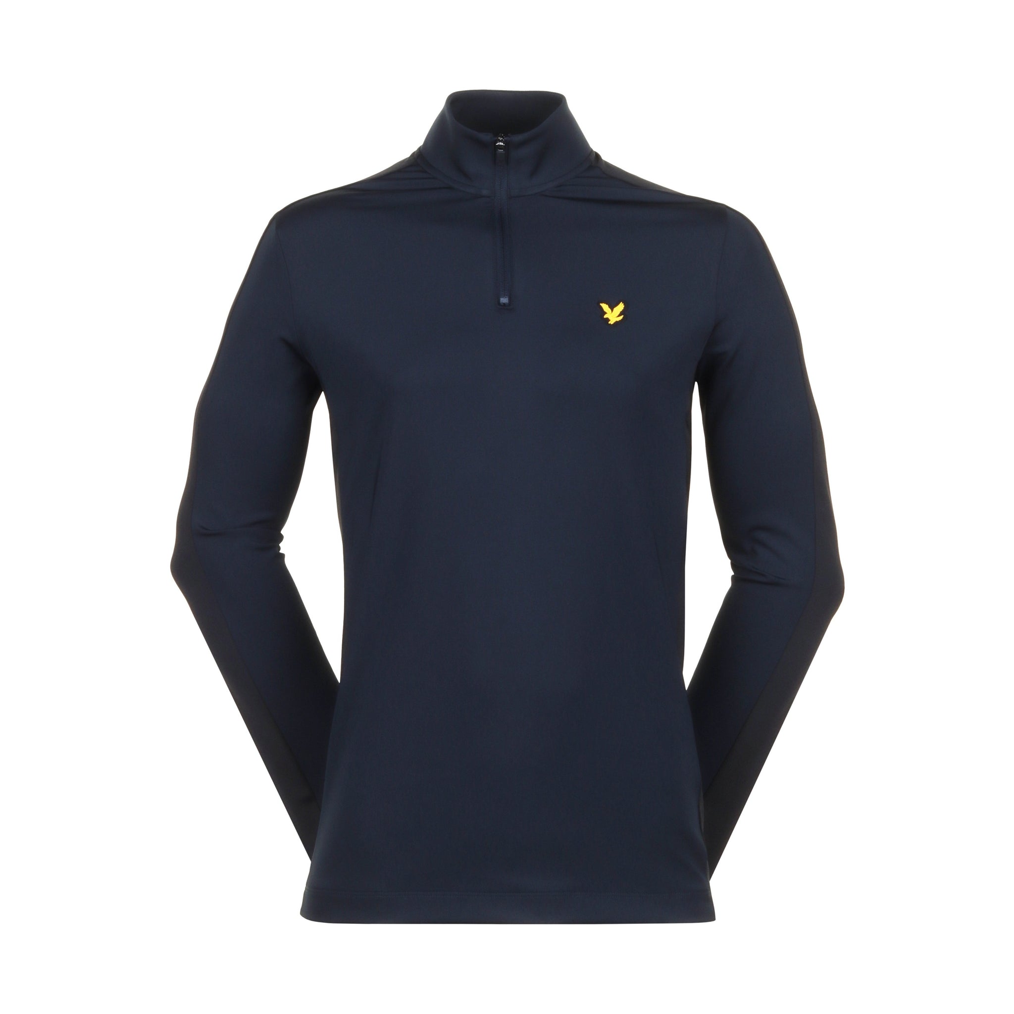 Lyle & Scott Golf Striped Midlayer Dark Navy/Jet Black W315