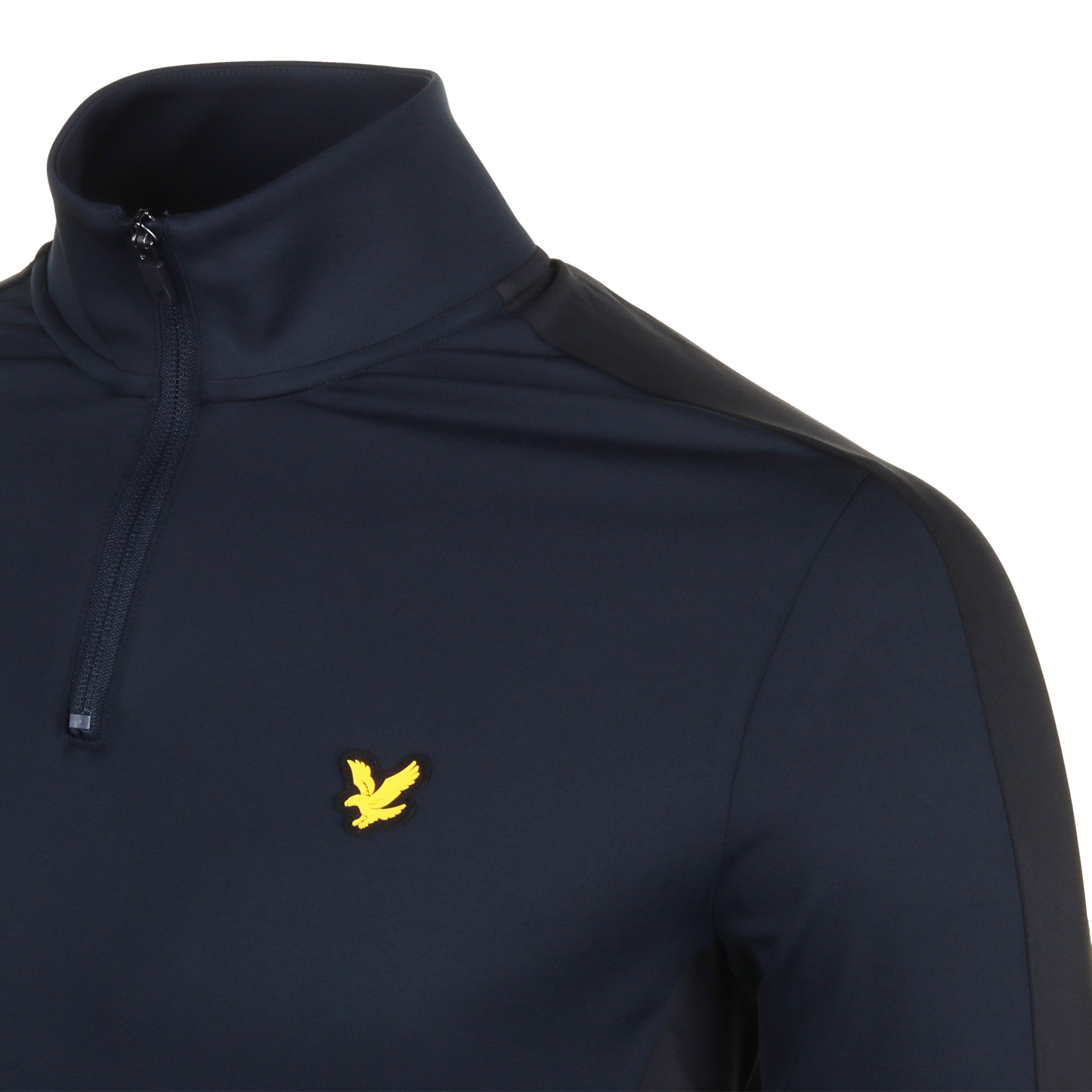 Lyle & Scott Golf Striped Midlayer Dark Navy/Jet Black W315
