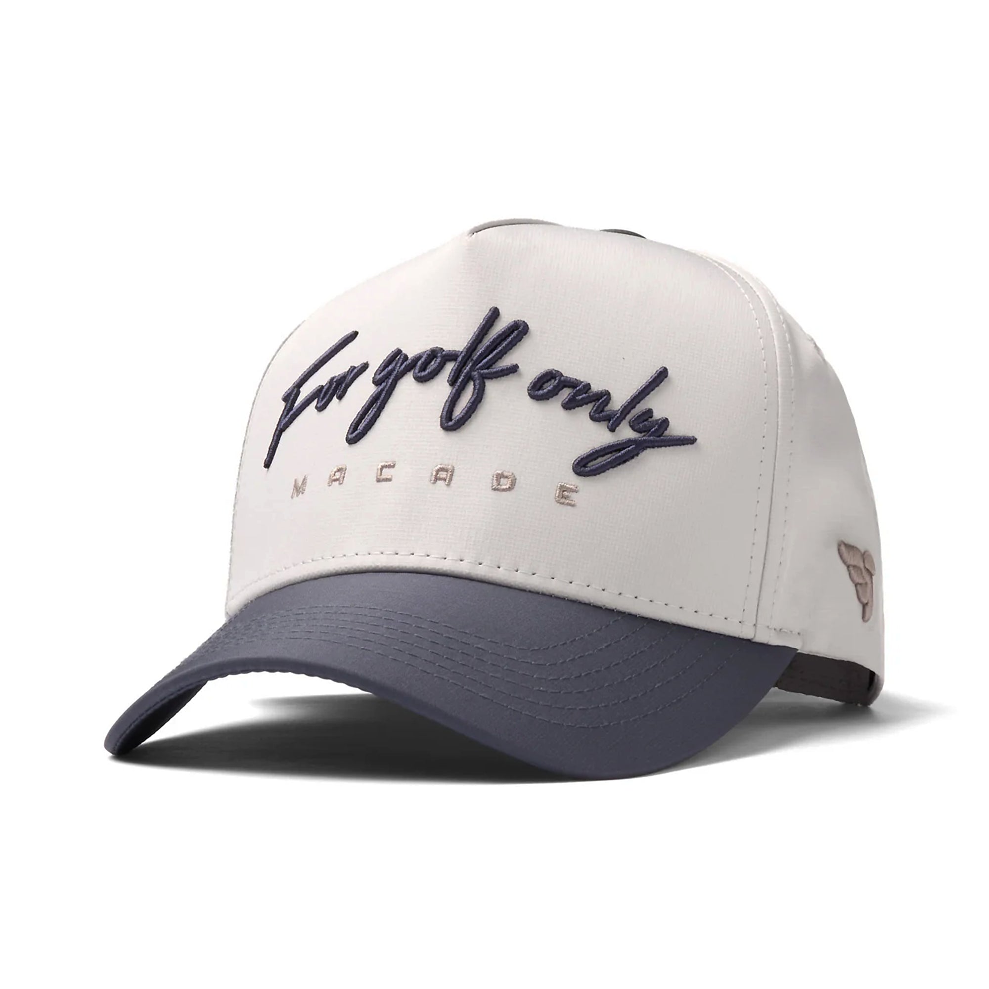 Macade Two-Tone Script Golf Snapback Cap - Spruce - UCA25414-23
