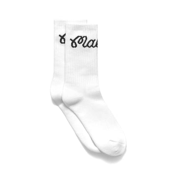 Malbon Golf Bon Script Socks