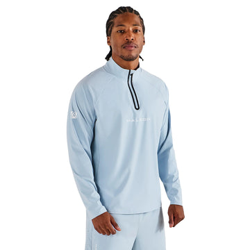 Malbon Golf Performance Raglan 1/4 Zip Mid Layer