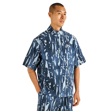 Malbon Golf Pine Inkwash Windshirt