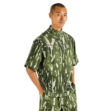 Malbon Golf Pine Inkwash Windshirt