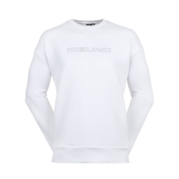 Mizuno Athletics Sweat Crew Neck Nimbus Cloud 04