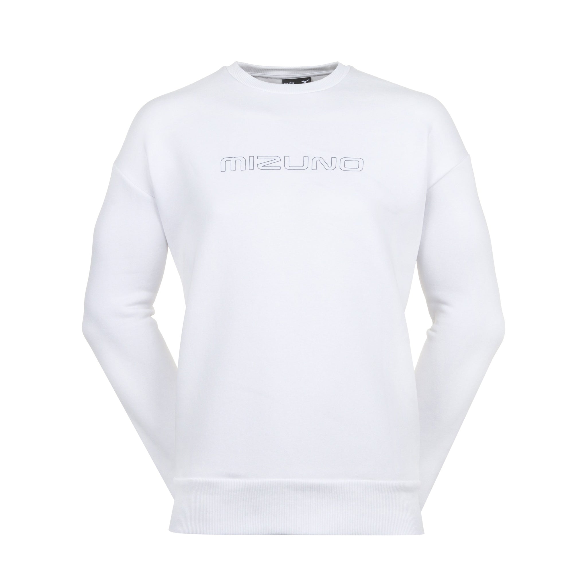Mizuno Athletics Sweat Crew Neck Nimbus Cloud 04