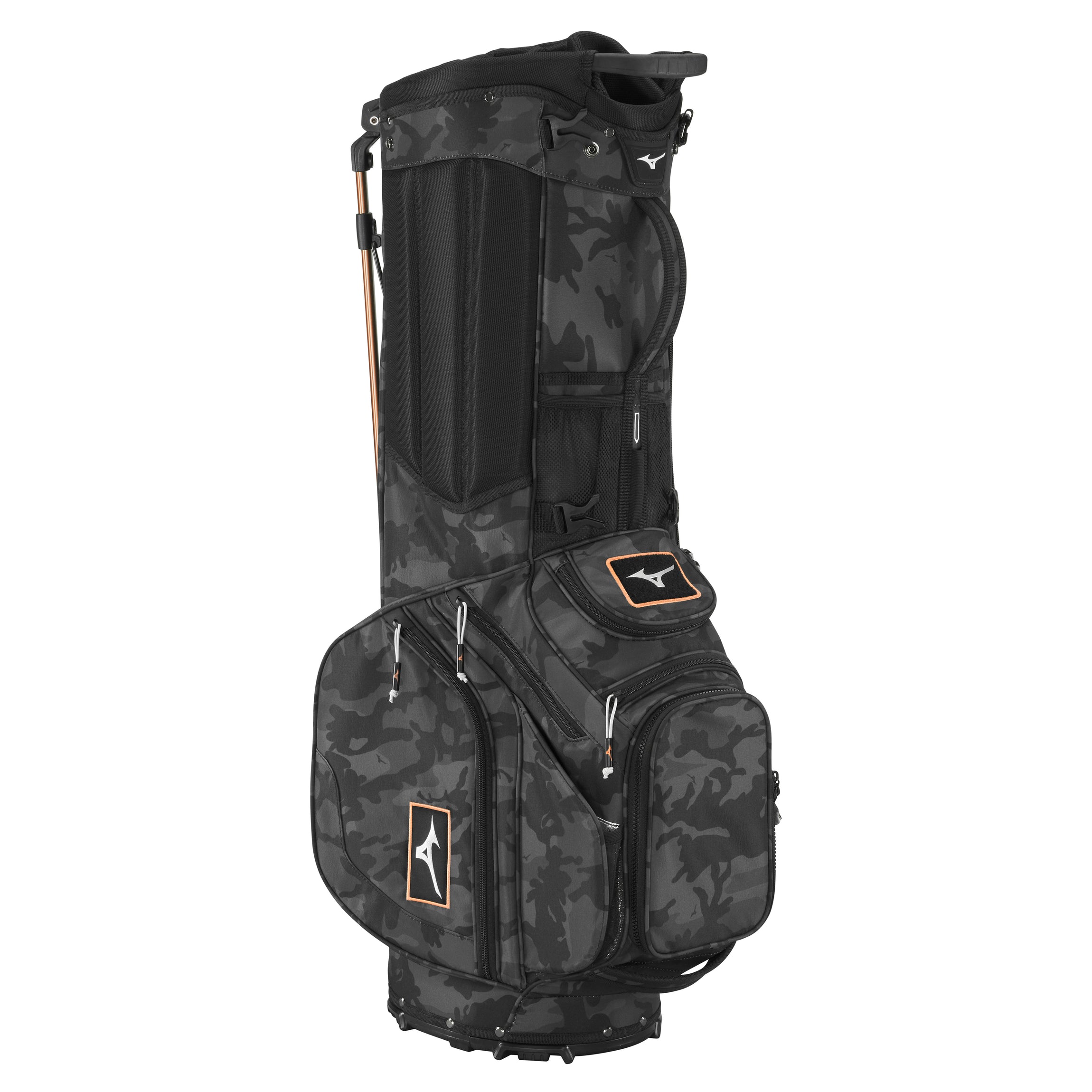 Mizuno Golf BR-DX Stand Bag - Black Camo/Copper 91 - BRDXS23-91