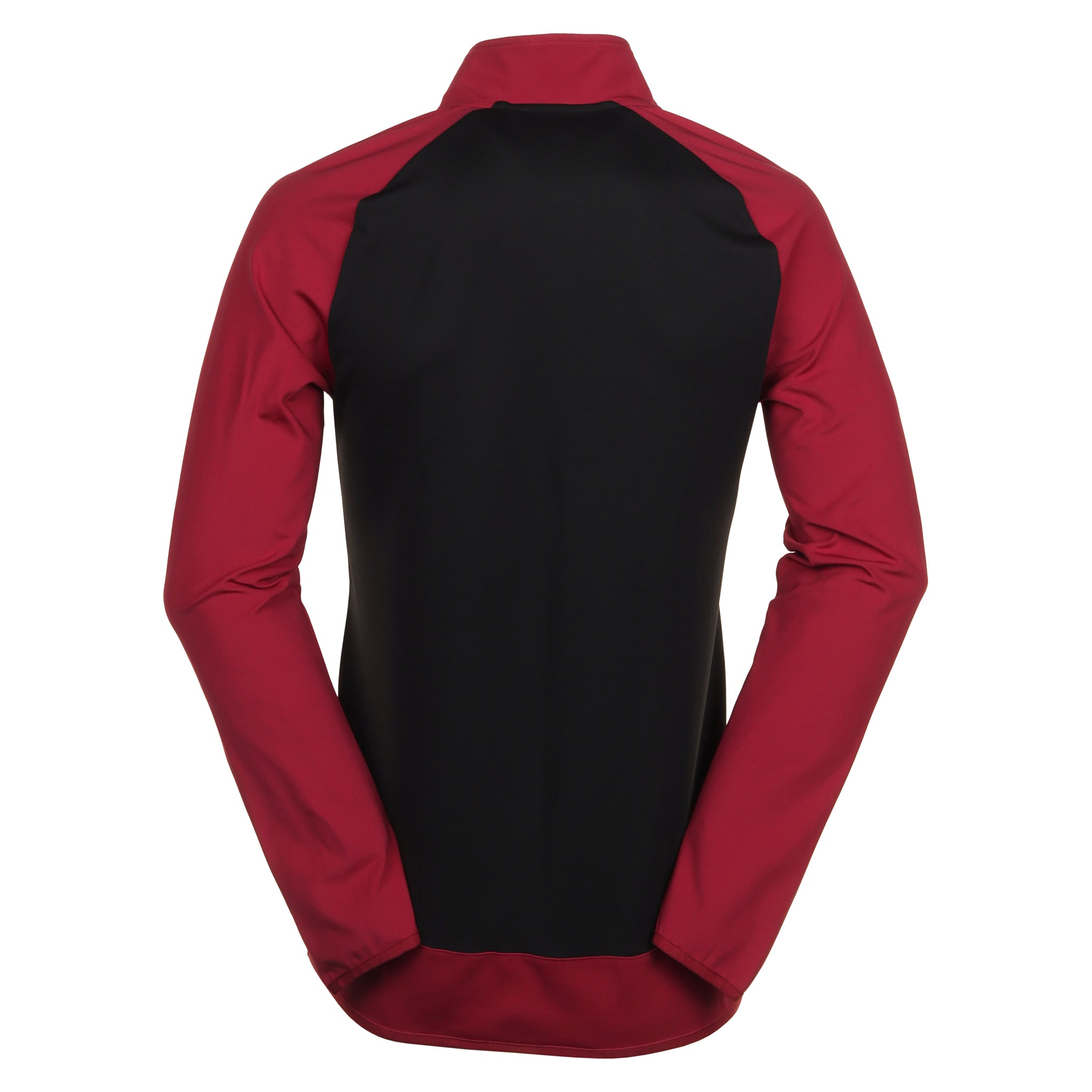 Mizuno Golf Contrast 1/4 Zip Burgundy 66