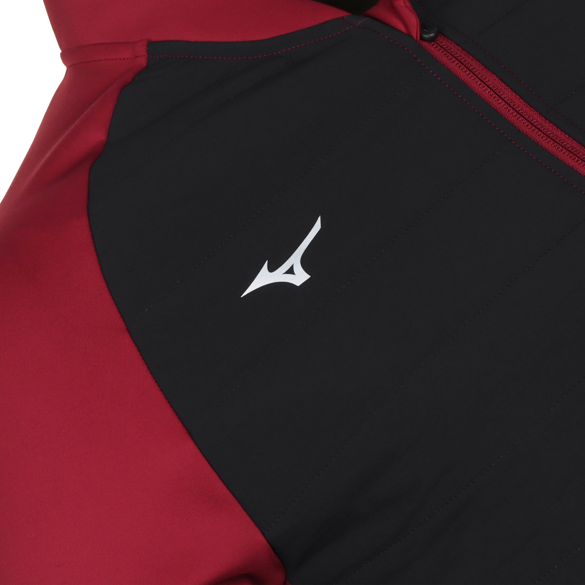 Mizuno Golf Hybrid Bomber Jacket Burgundy 66
