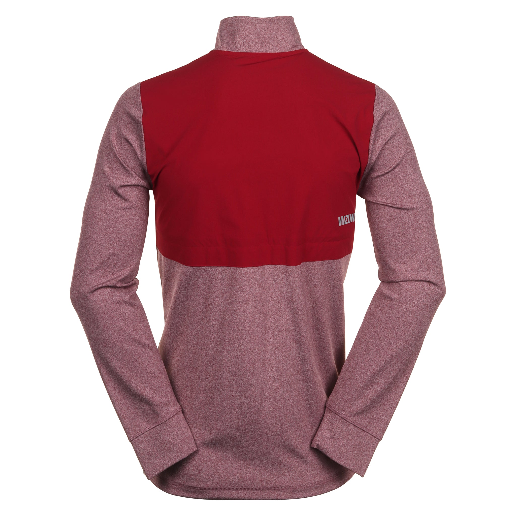 Mizuno Golf Melange Reflect 1/4 Zip Burgundy 66