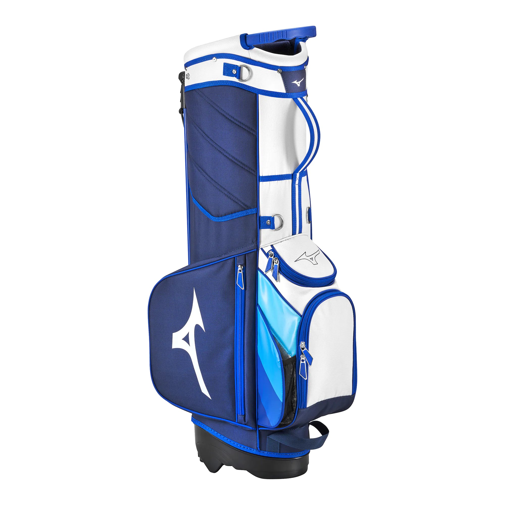 Mizuno Golf Tour LW Stand Bag 25 White/Blue 01 BTOURLWS25-01