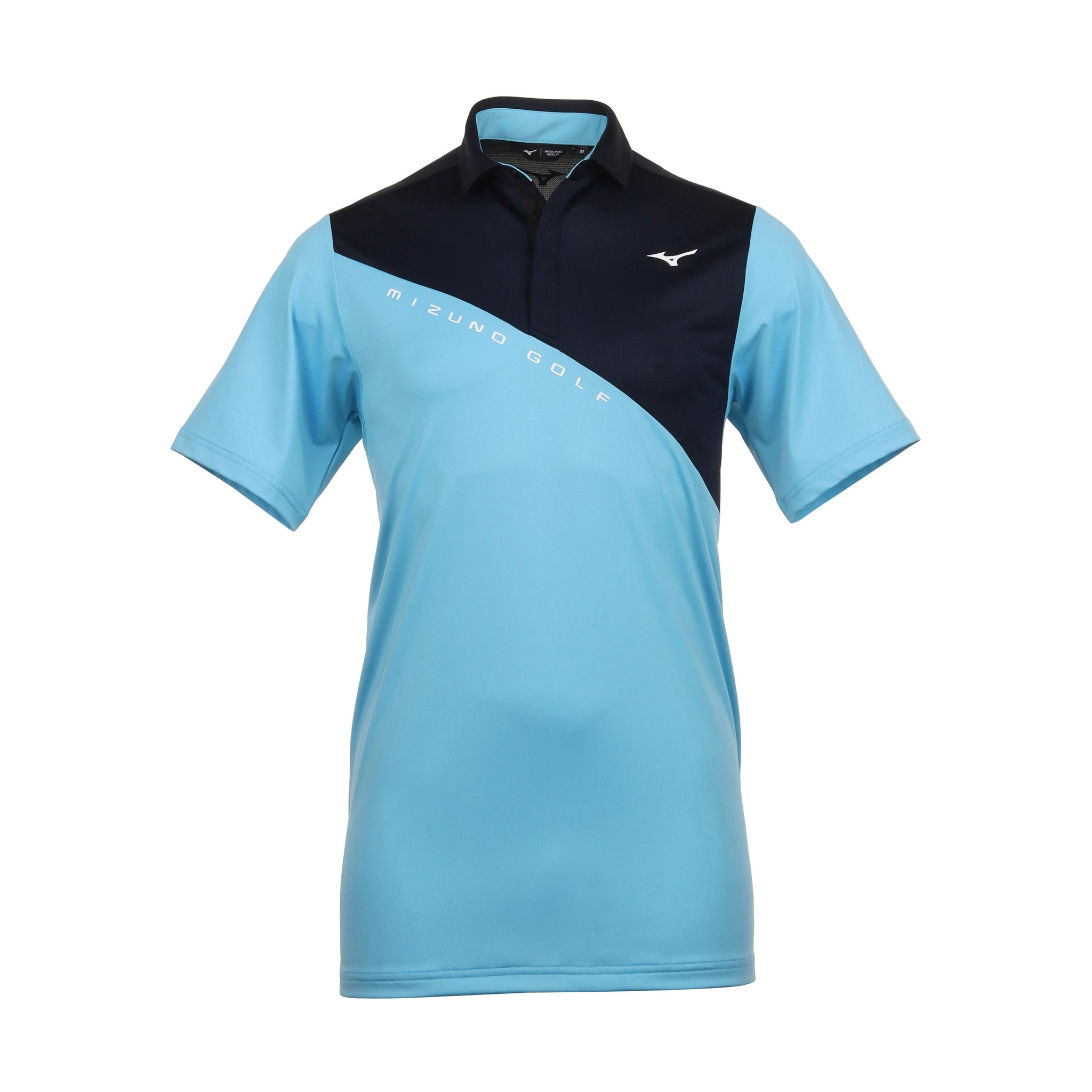 Mizuno Golf Trace Polo Shirt Air Blue 28