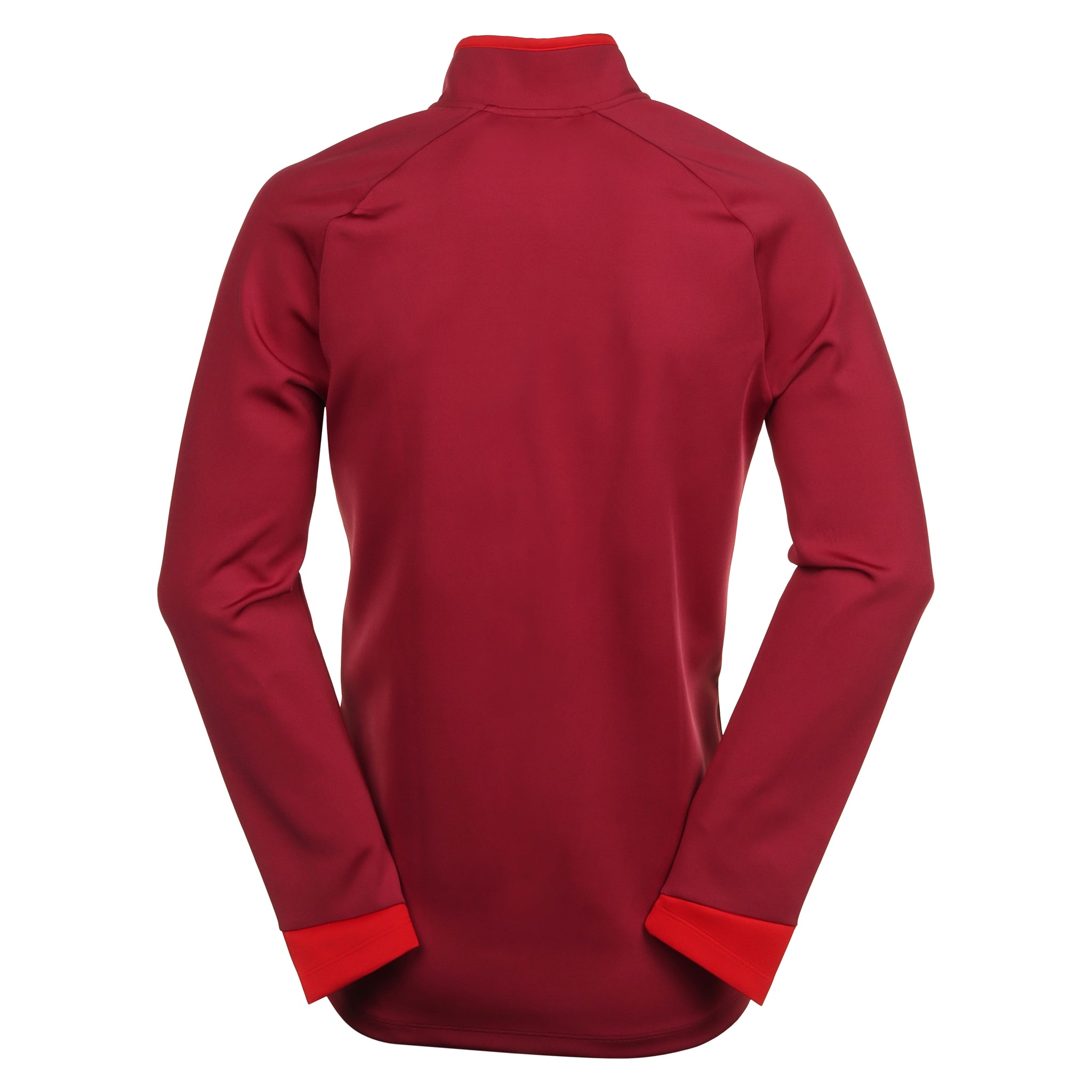 Mizuno Golf V Stripe 1/4 Zip Burgundy 66