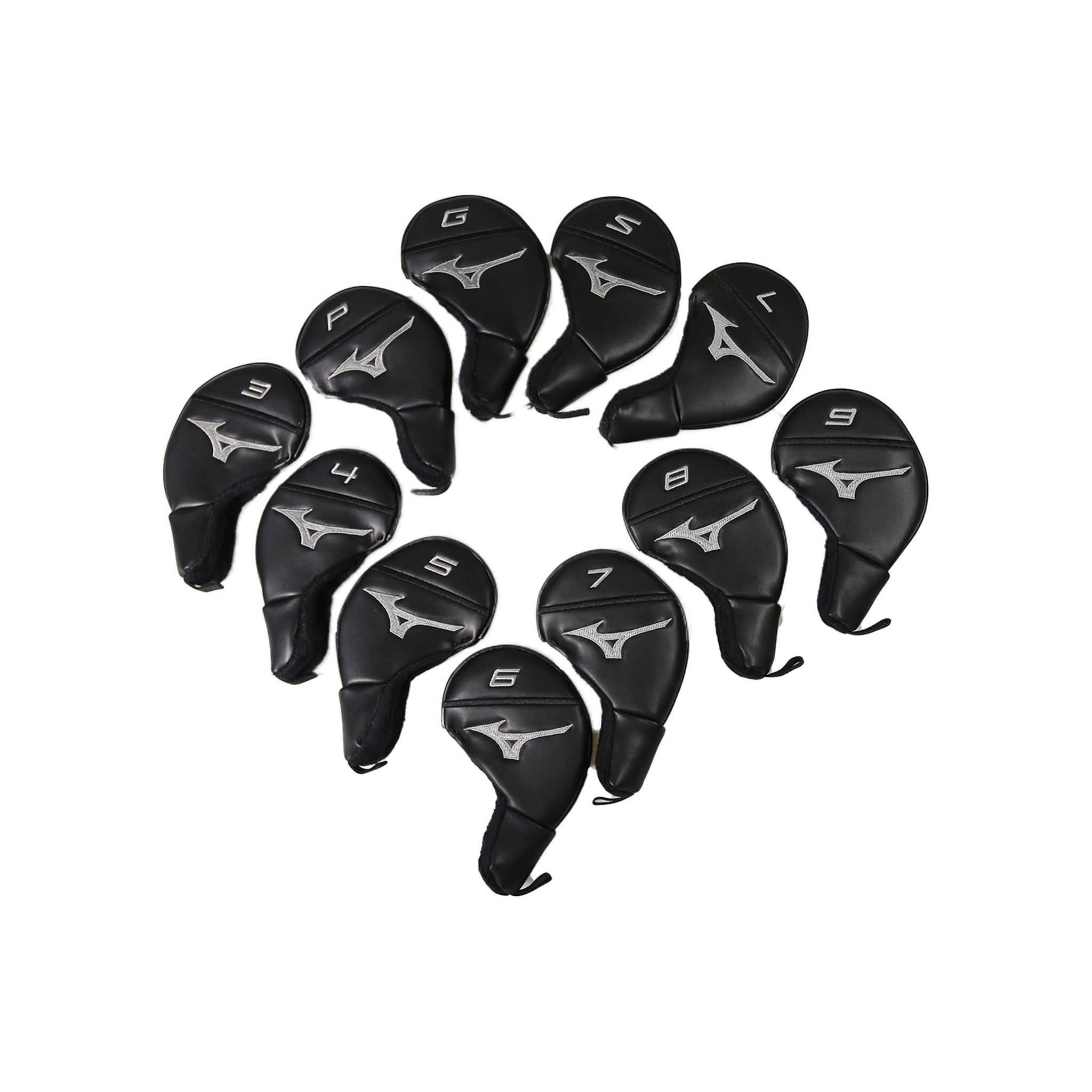 Mizuno Tour Iron Headcovers Black 09