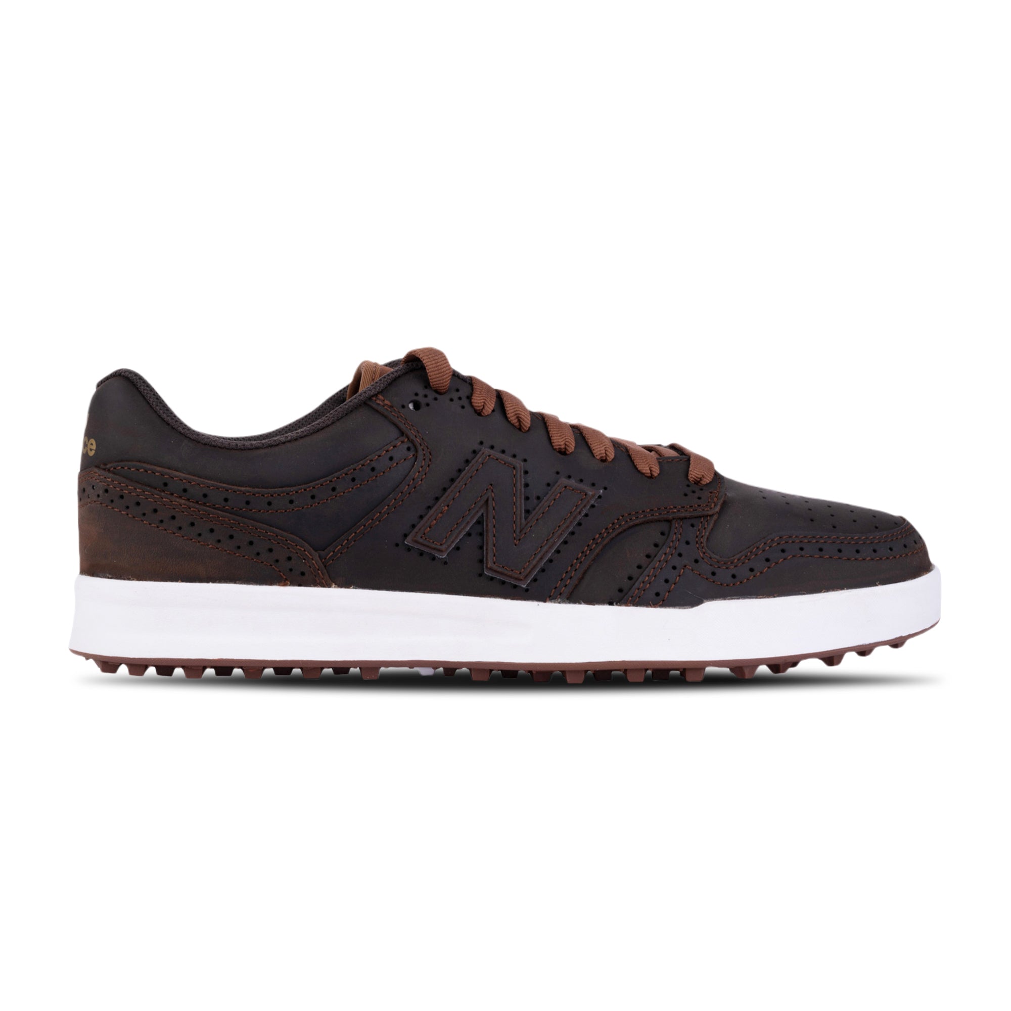 New Balance 480 SL Golf Shoes Brown Leather