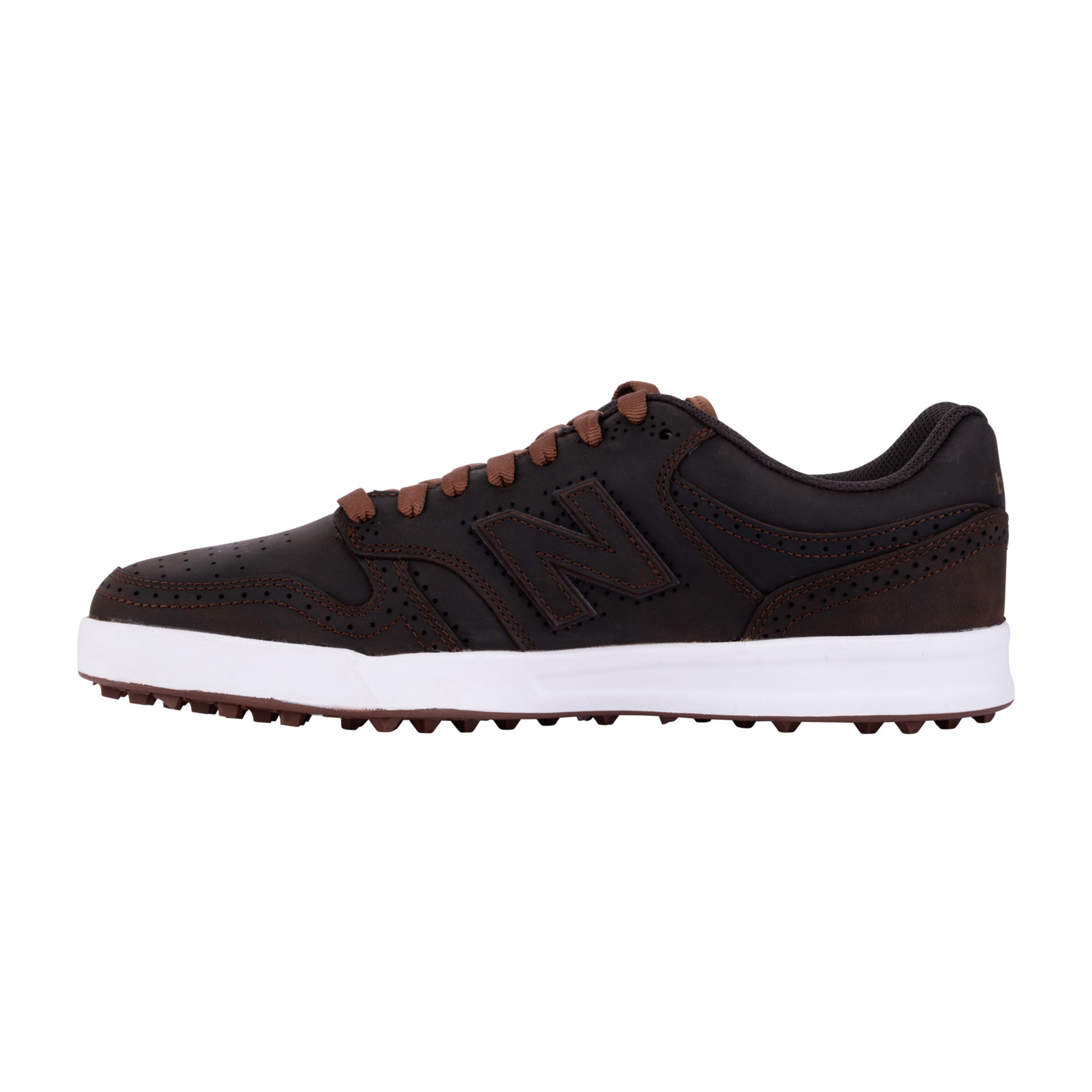 New Balance 480 SL Golf Shoes Brown Leather