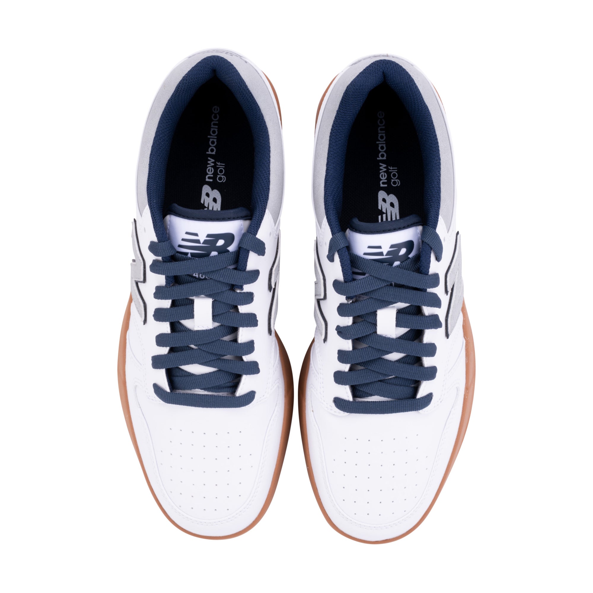 New Balance 480 SL Golf Shoes White/Brown