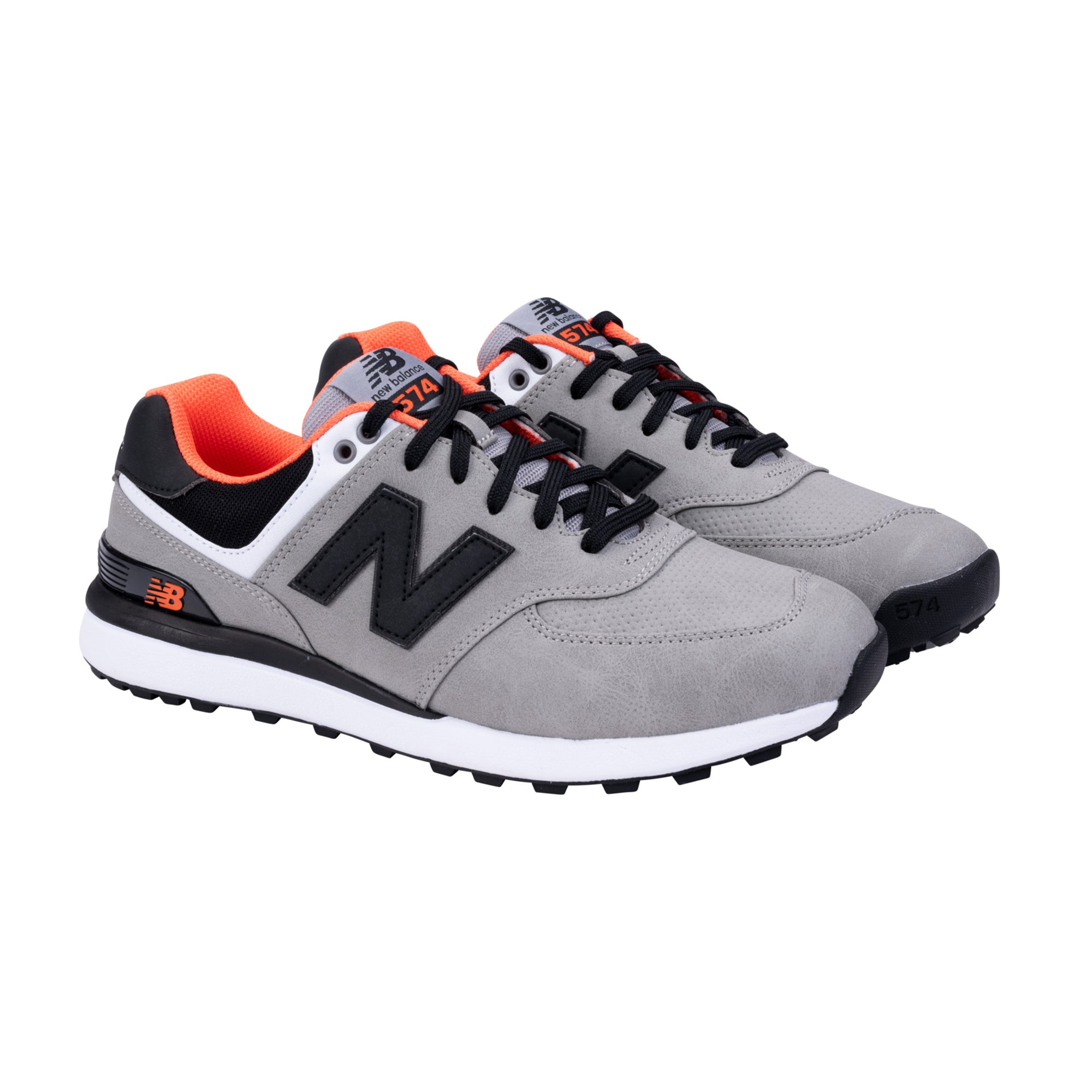 New Balance 574 Greens V2 Golf Shoes Grey/Black