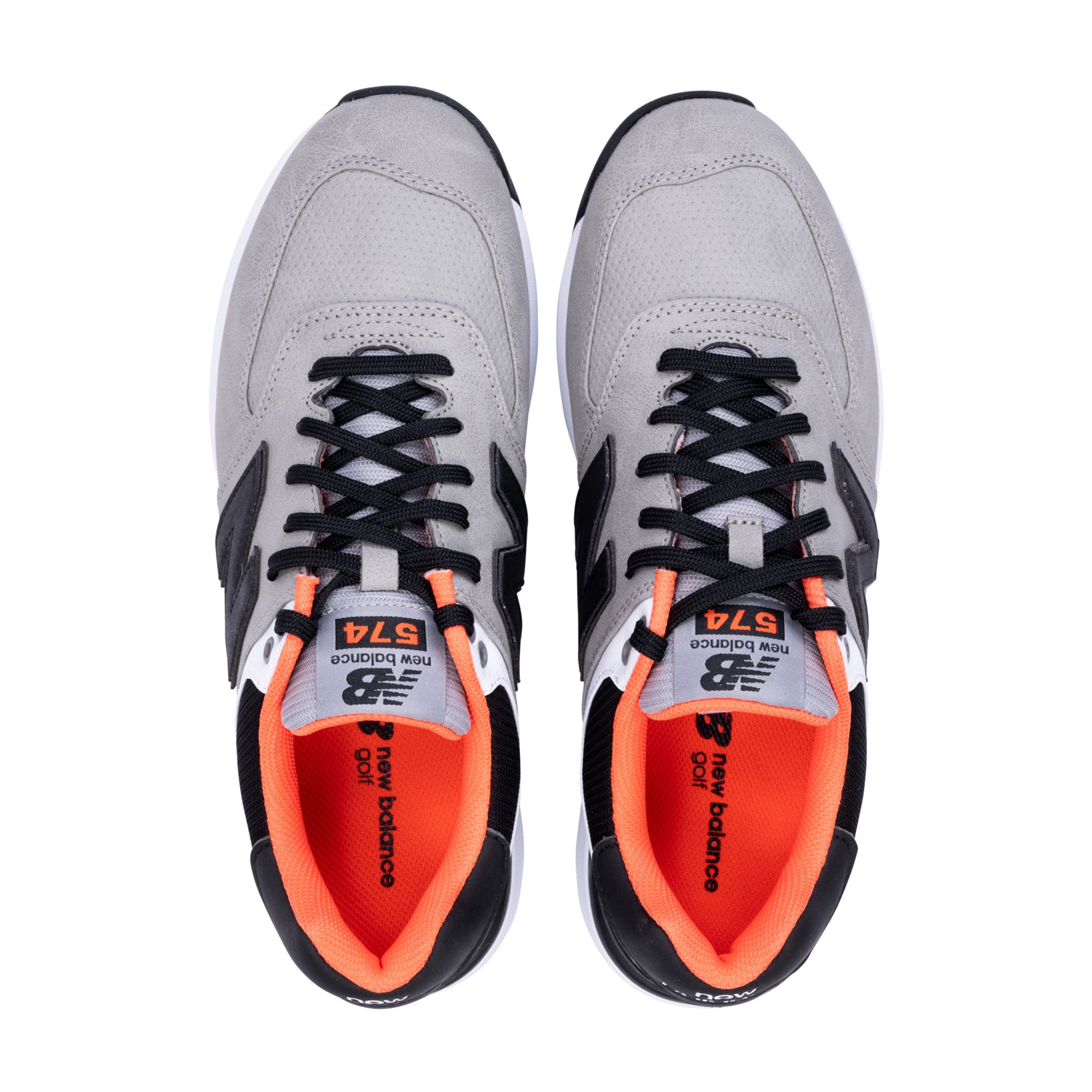 New Balance 574 Greens V2 Golf Shoes Grey/Black