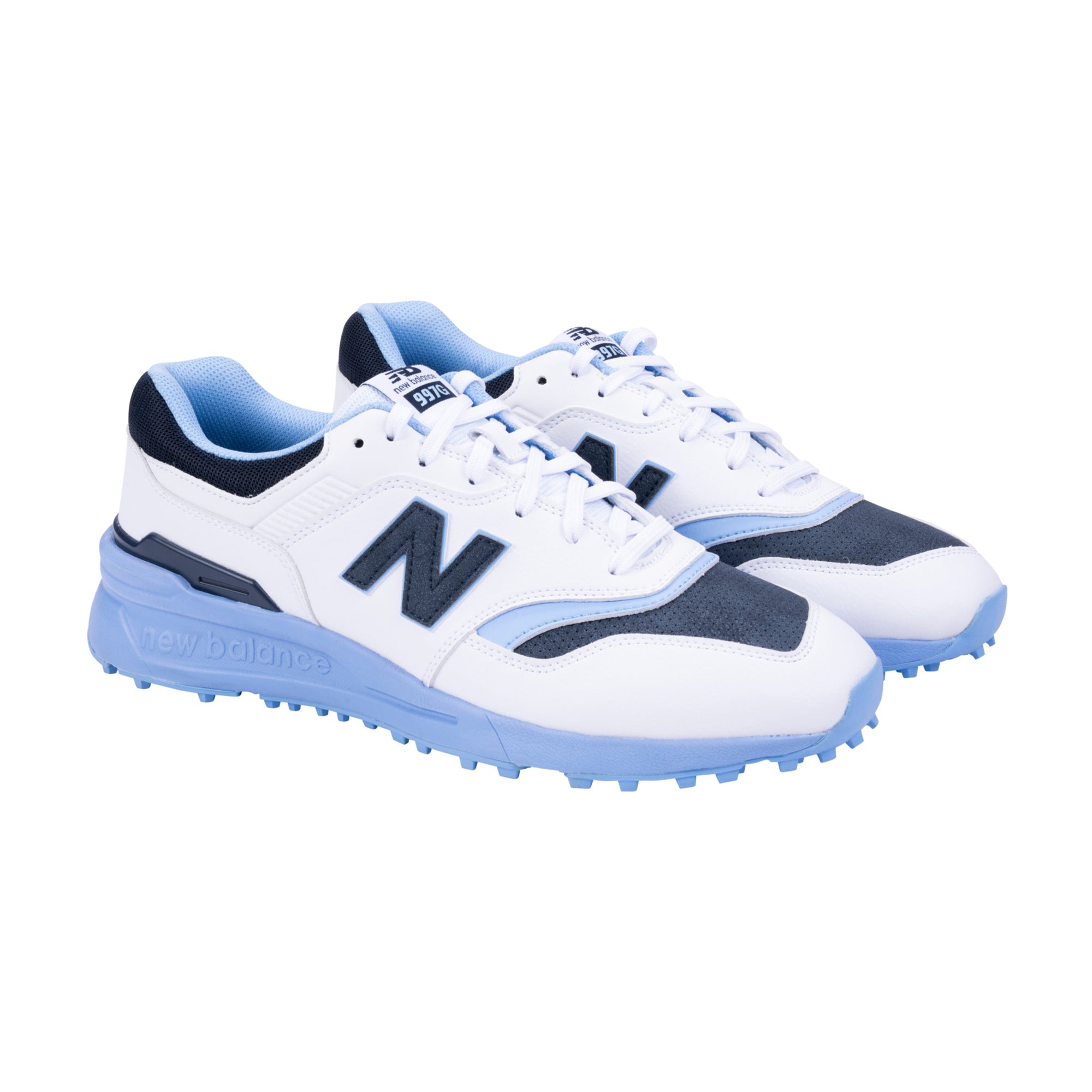 New Balance 997 Golf Shoes White/Blue/Navy
