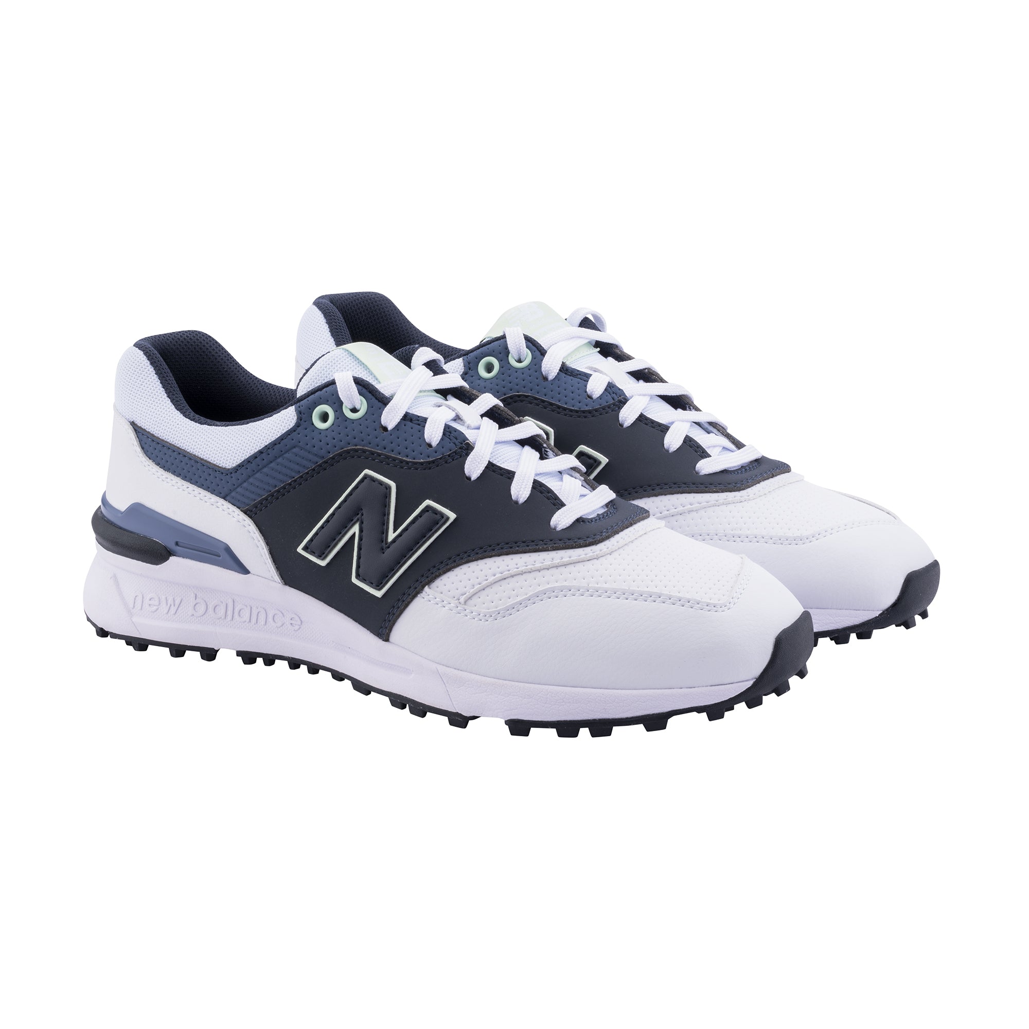 New Balance 997 SL Golf Shoes White/Navy