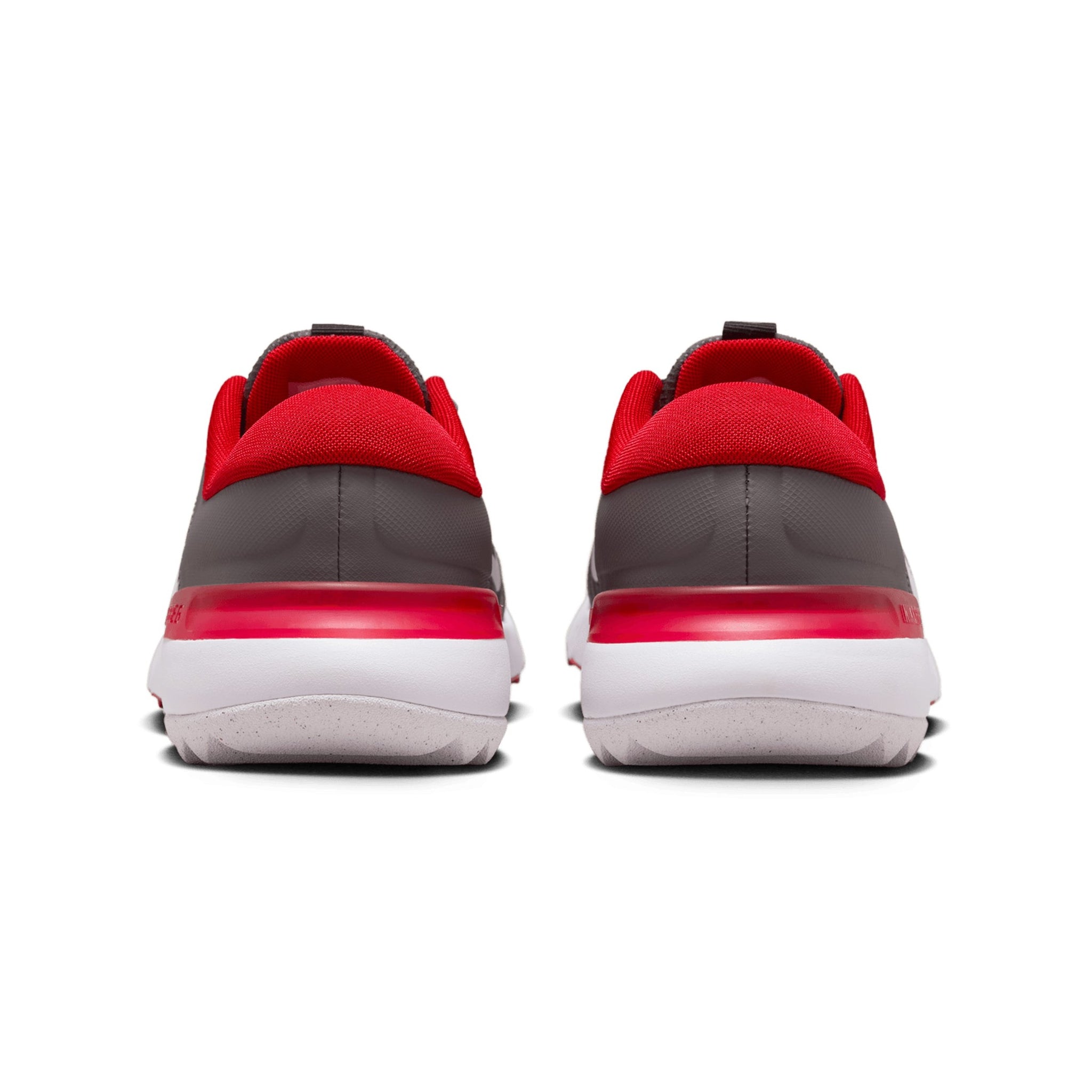 Nike Free Golf Shoes Iron Grey/Uni Red/Grey/White 002