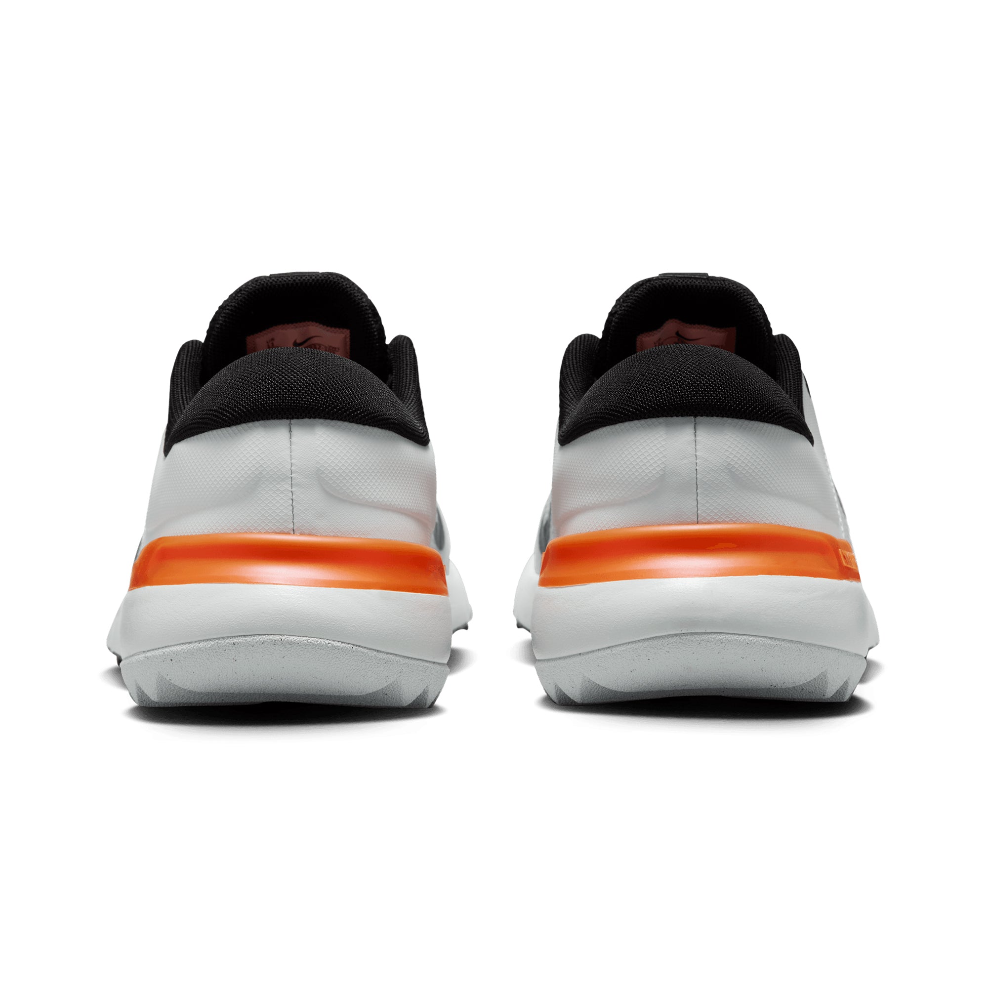 Nike Free Golf Shoes White/Black/Orange 103
