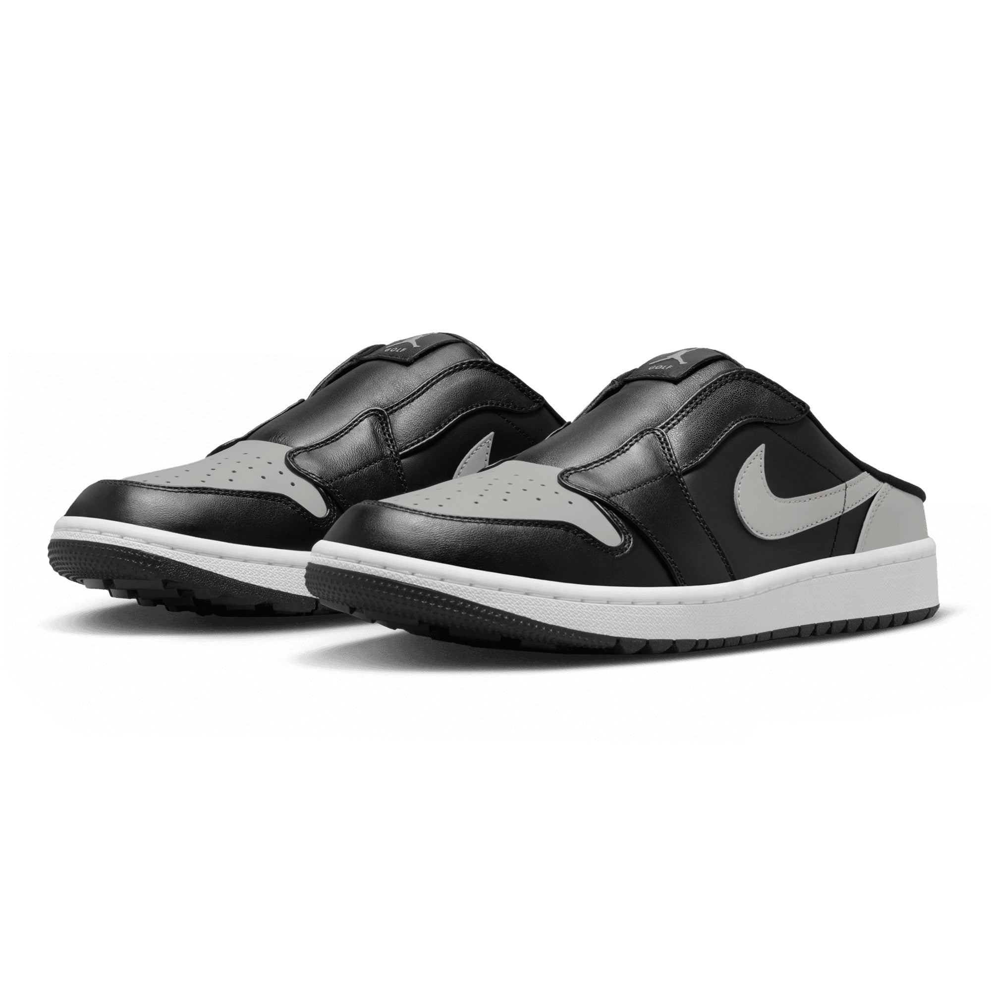 Nike Golf Air Jordan 1 G Mule Black/White/Medium Grey 003