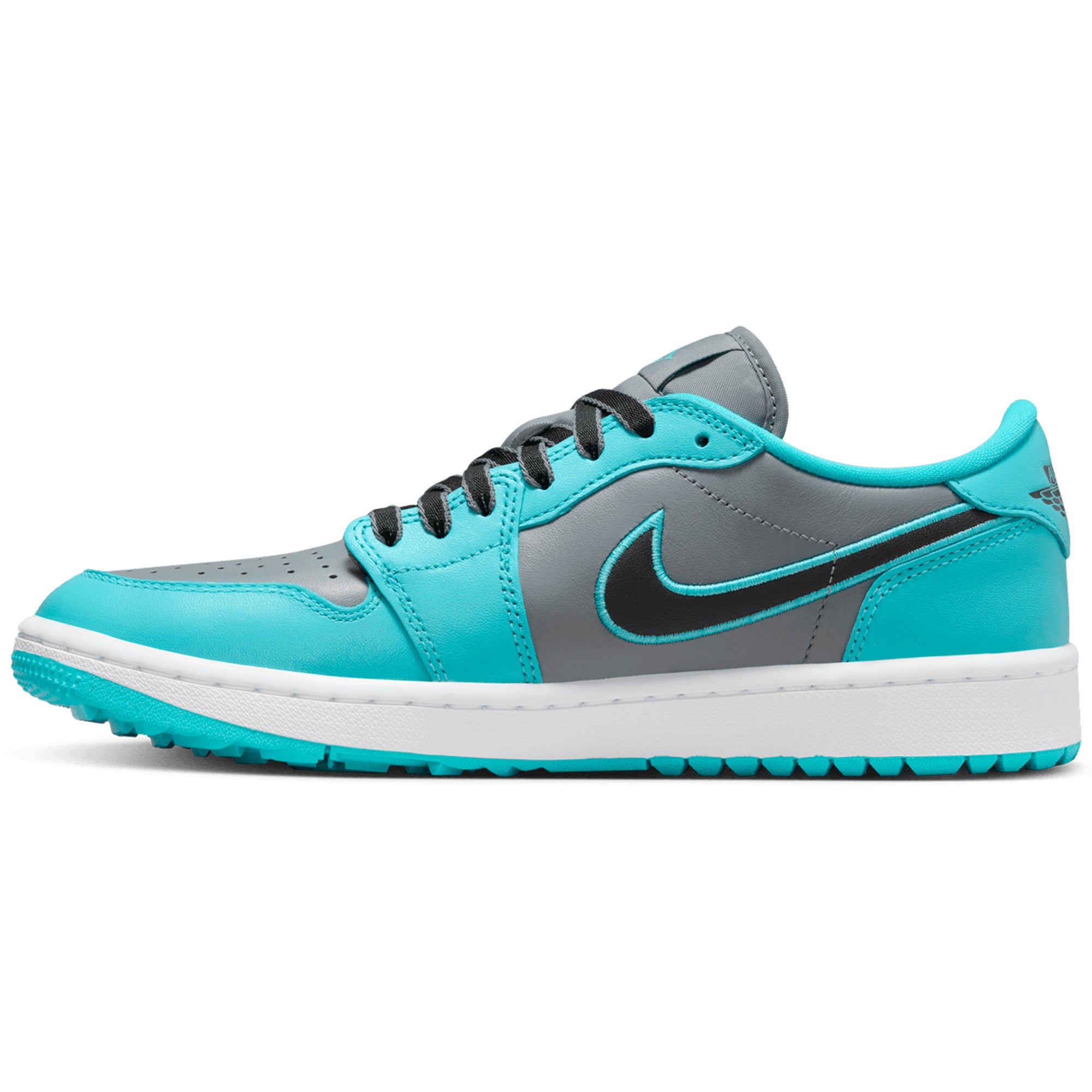 Nike Golf Air Jordan 1 Low G Golf Shoes FZ3248 Cool Grey Gamma Black