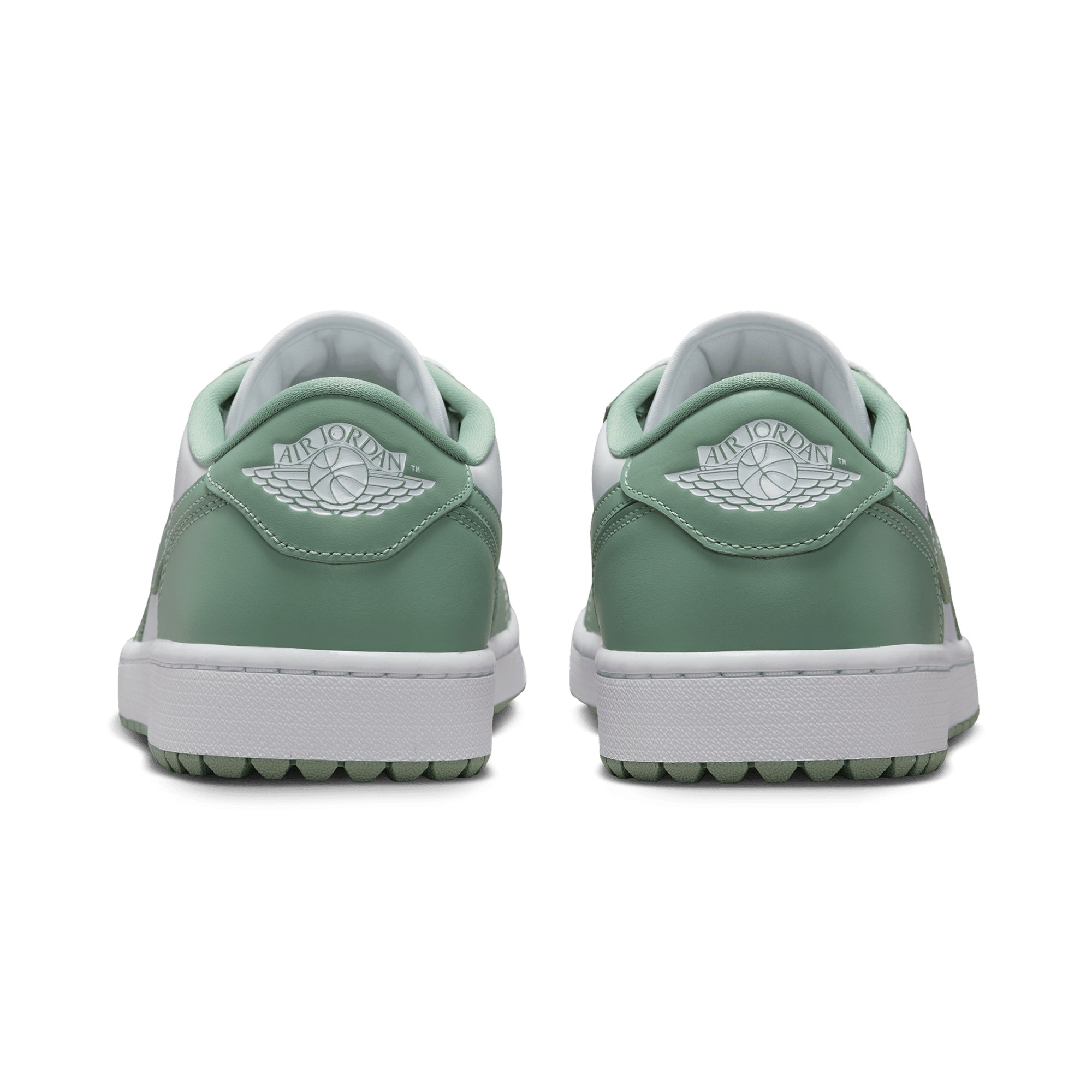 Nike Golf Air Jordan 1 Low G Shoes - Steam/White/Tangerine Tint