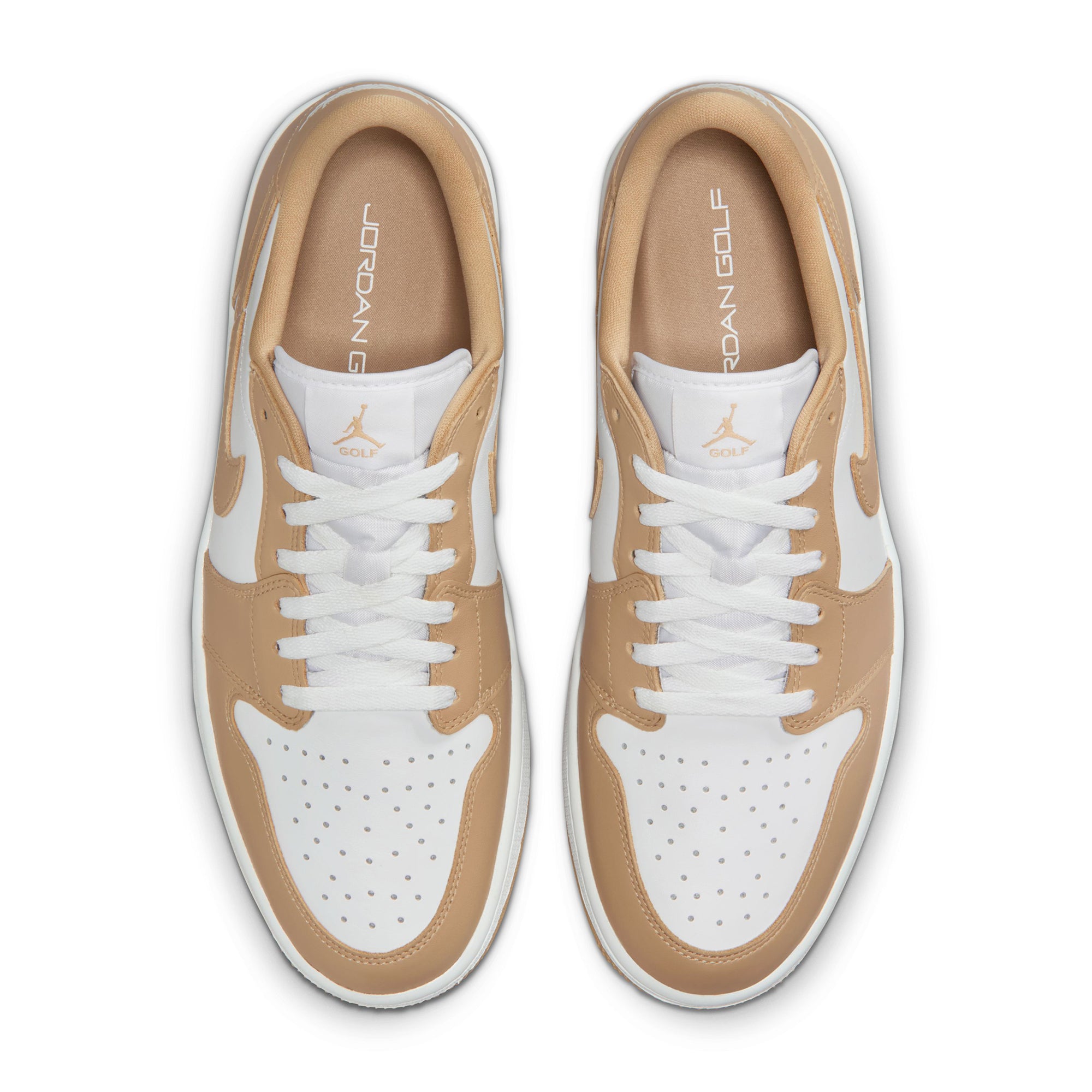 Nike AJ1 Low Golf DD9315-117 26.5㎝ Nike Golf Air Jordan 1 Low G Shoes - White/Linen 117 - DD9315-117