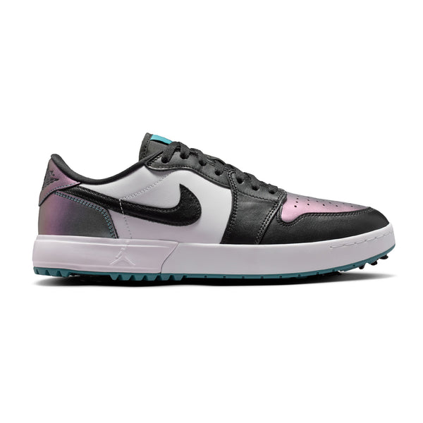 Nike Golf Air Jordan 1 Low G Spiked Shoes - Mineral Teal/White