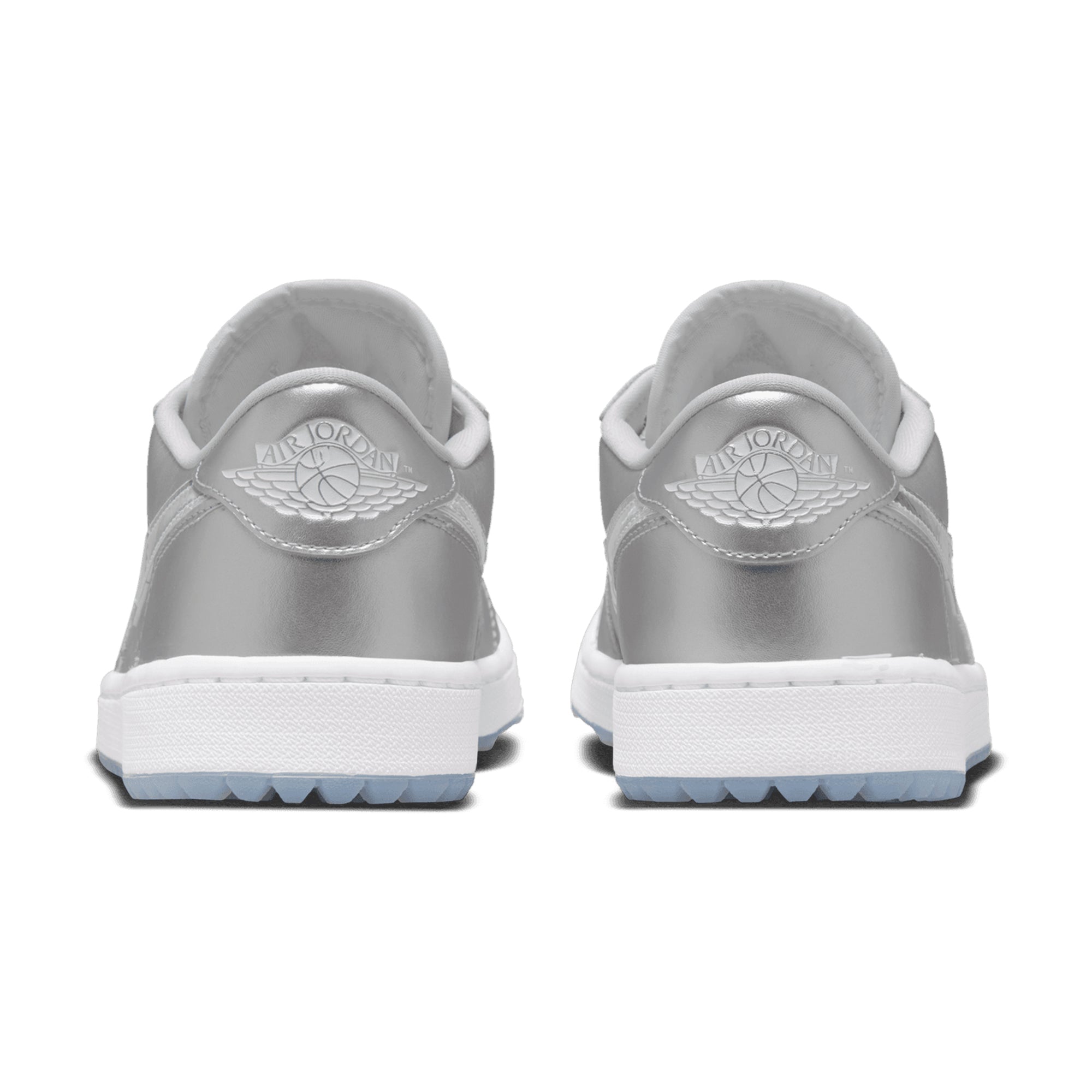 Nike Golf Air Jordan 1 Low NRG Shoes FD6848 Metallic Silver White 001 ...
