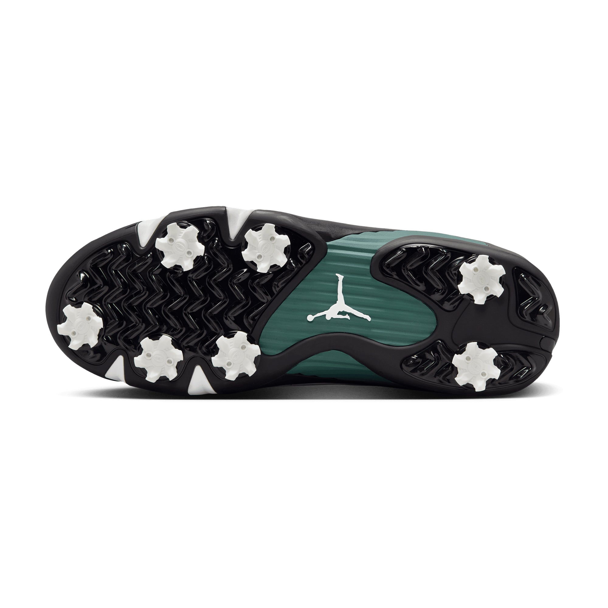 Nike Golf Air Jordan 14 G Shoes White/Green/Black 100