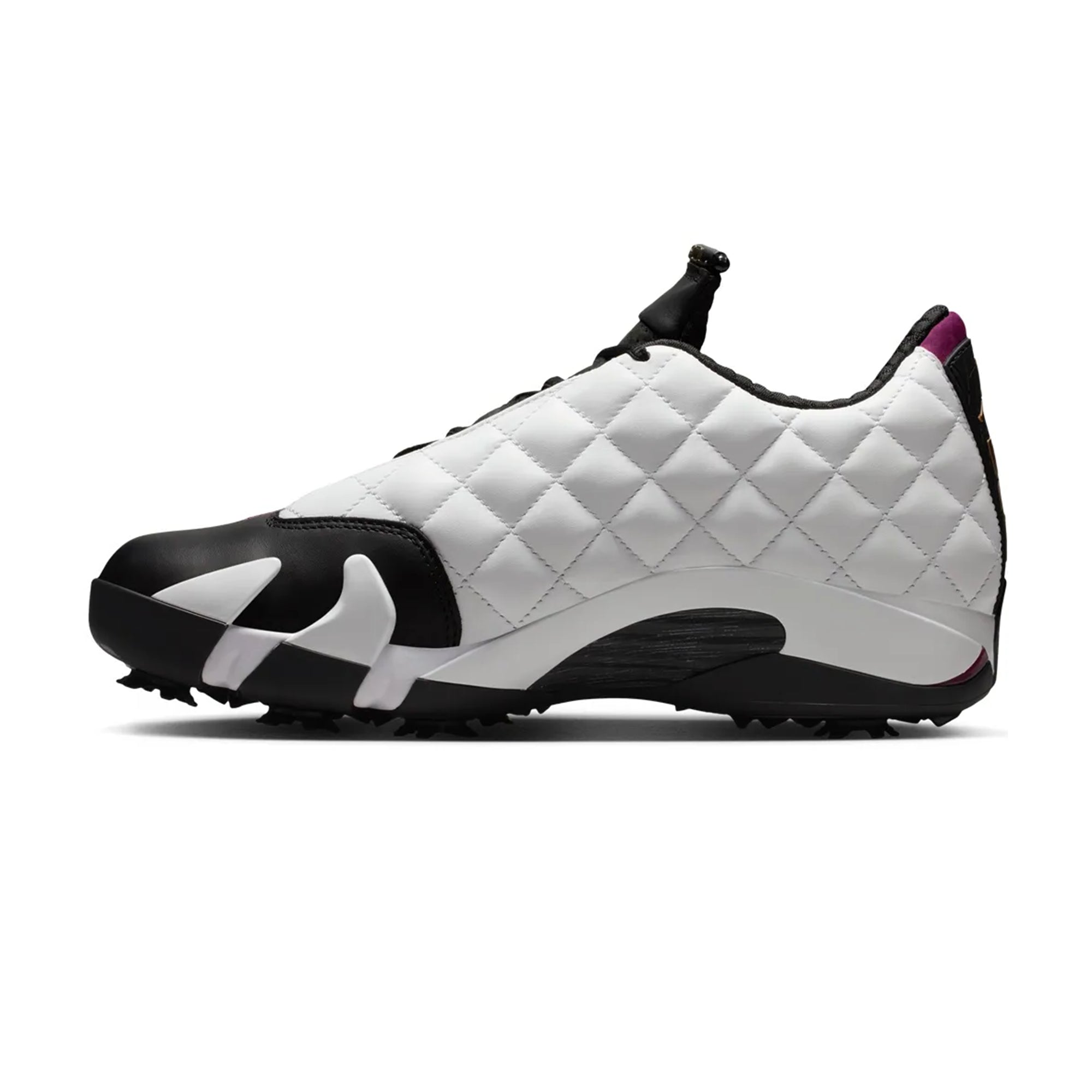 Nike Golf Air Jordan 14 G Shoes - White/Bordeaux/Black 100