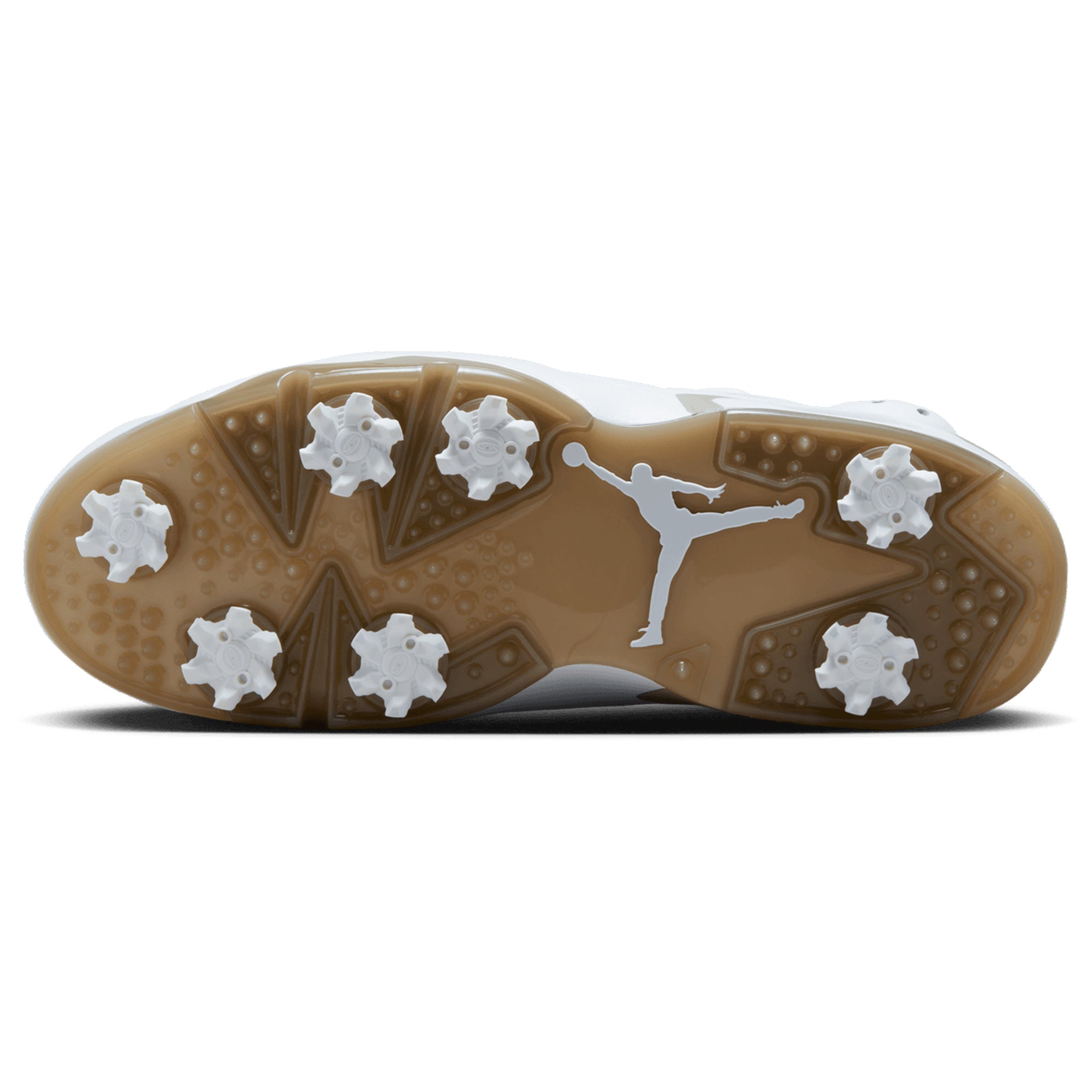 Nike Golf Air Jordan 6 Retro Golf Shoes DV1376 White Khaki 100