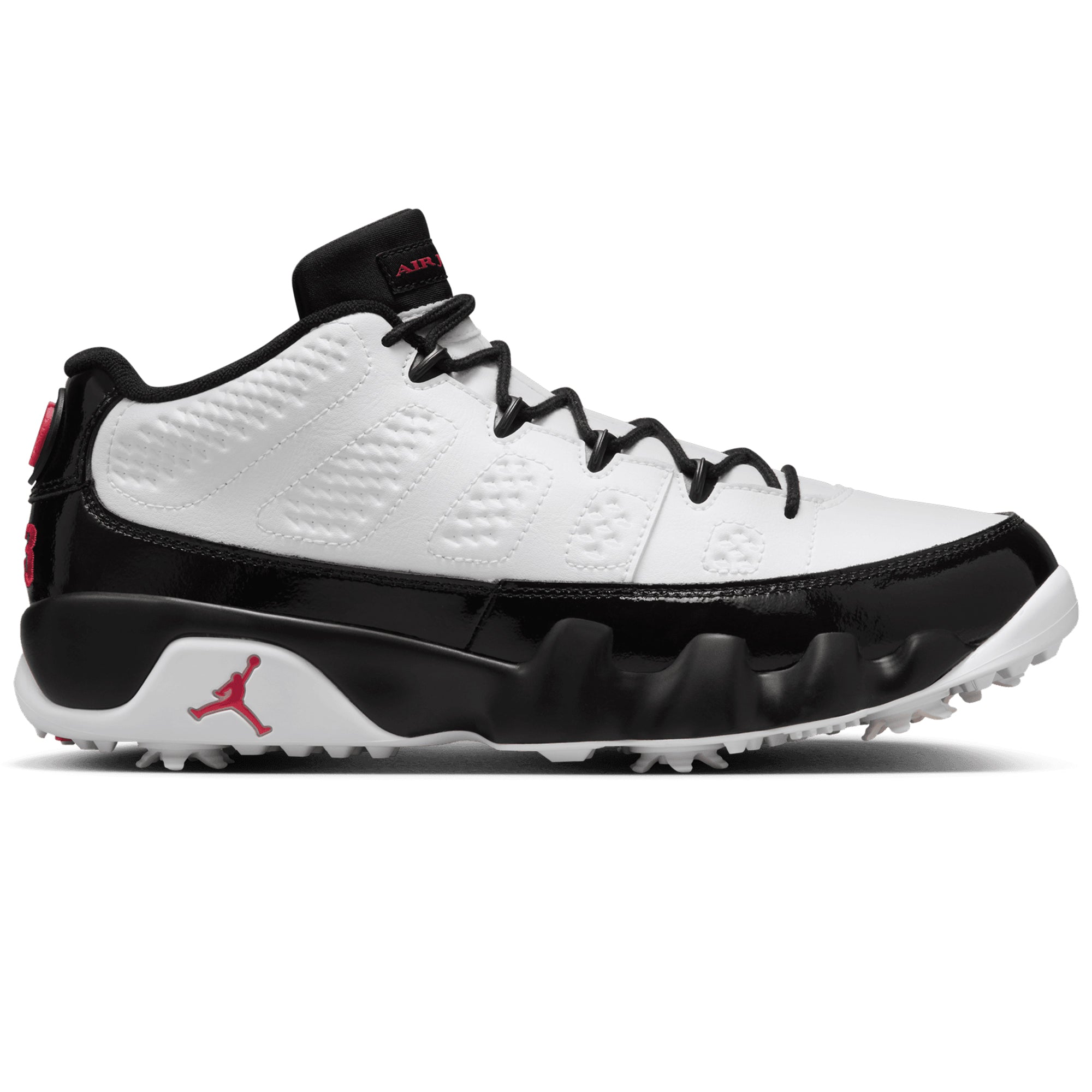 Nike Golf Air Jordan 9 Golf Shoes FJ5934 White Black True Red 100 ...