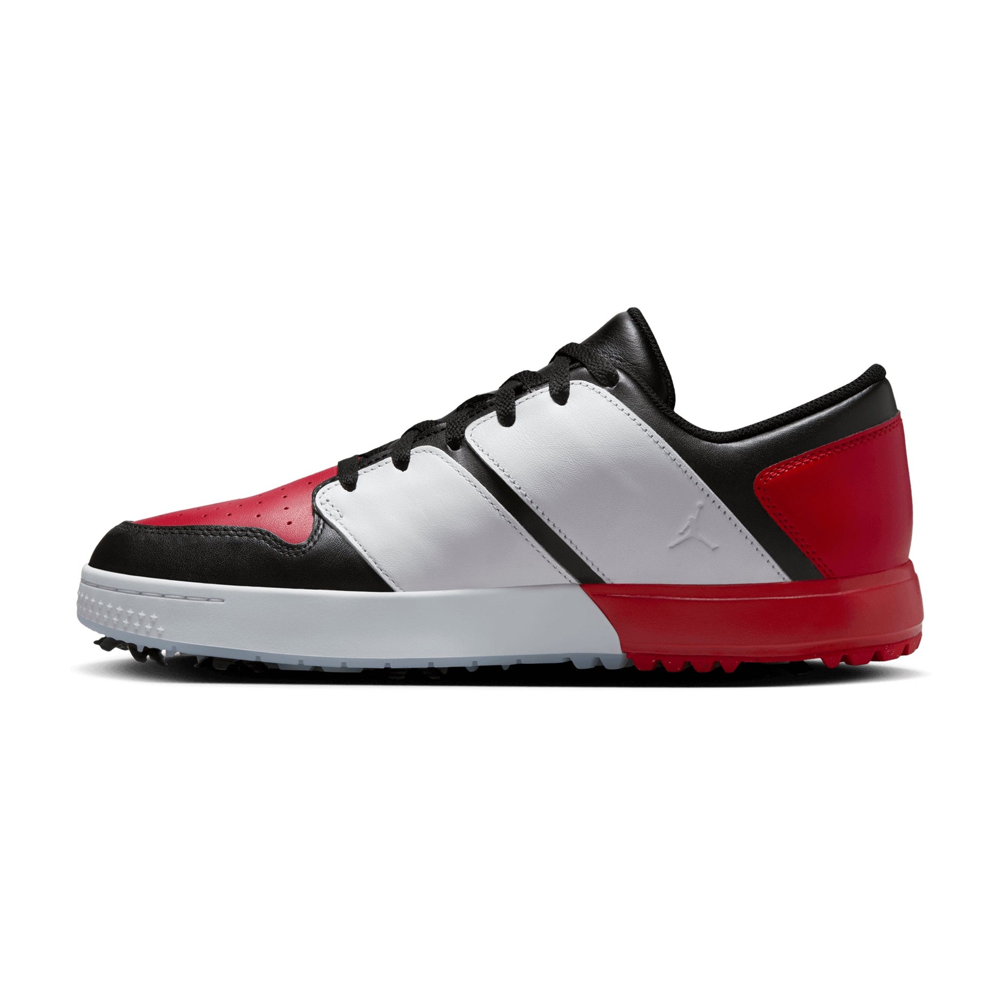 Nike Golf Air Jordan NU Retro 1 G Shoes Black/White/Uni Red 001