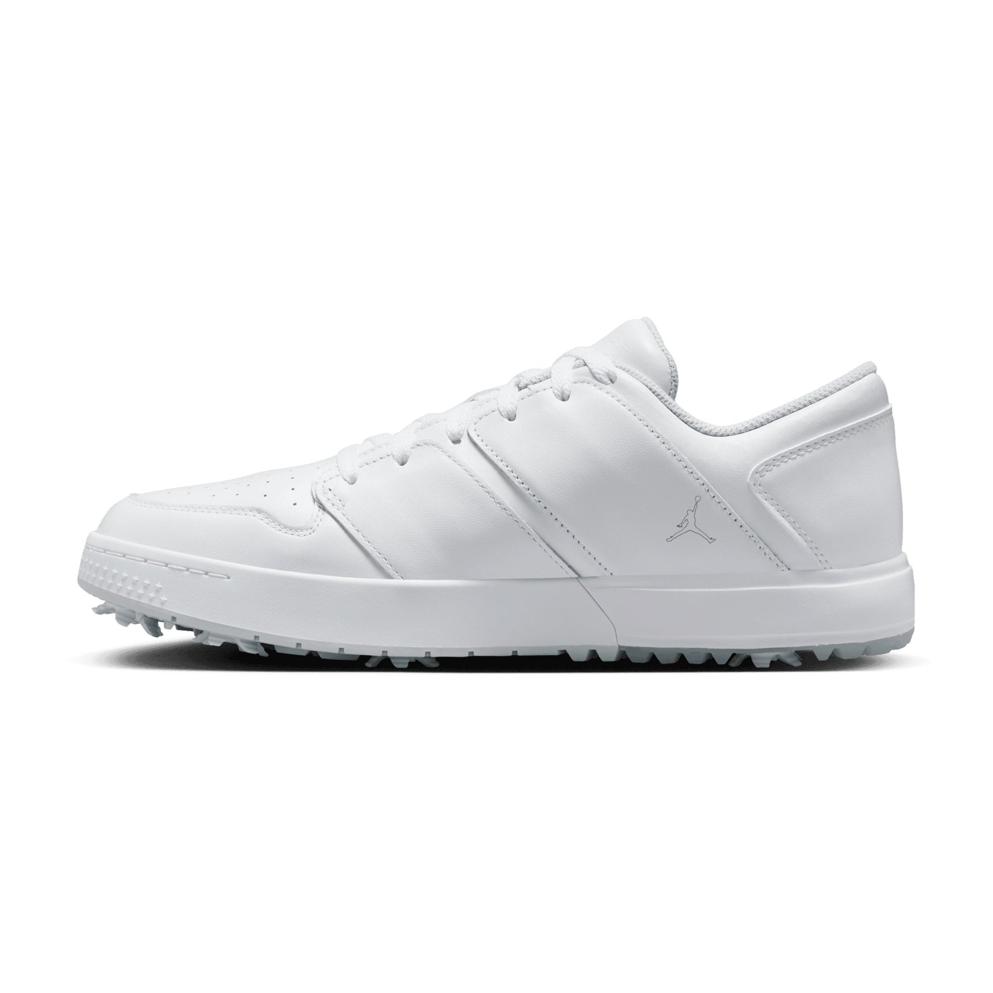 Nike Golf Air Jordan NU Retro 1 G Shoes White/Platinum/Blue 100