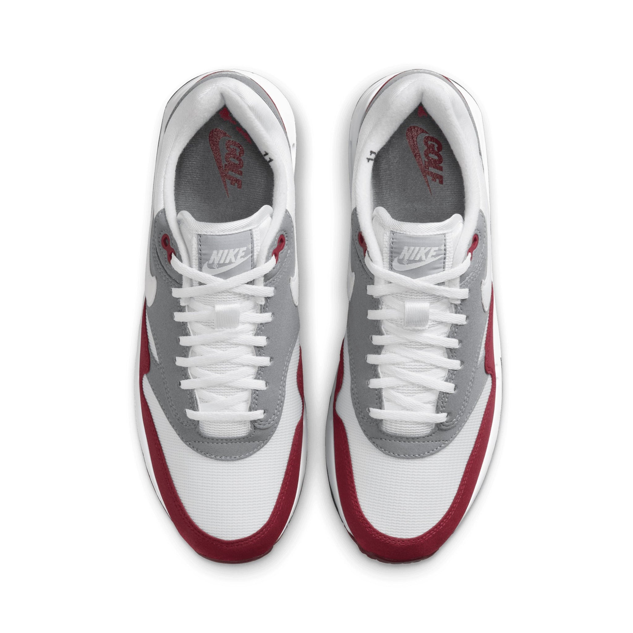 Nike Golf Air Max 1 '86 OG G Shoes Team Red/Grey/White 600