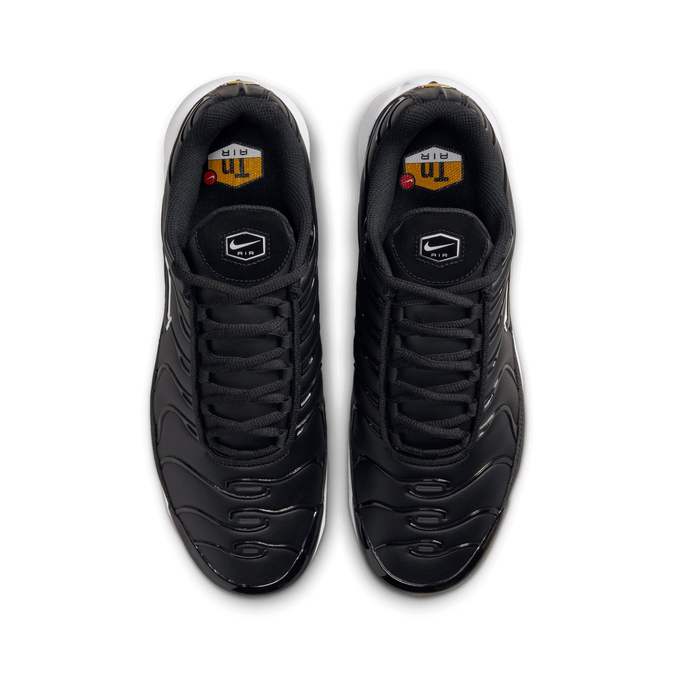 Nike Golf Air Max Plus G Shoes - Black/White/Gold 001 - FZ4150-001