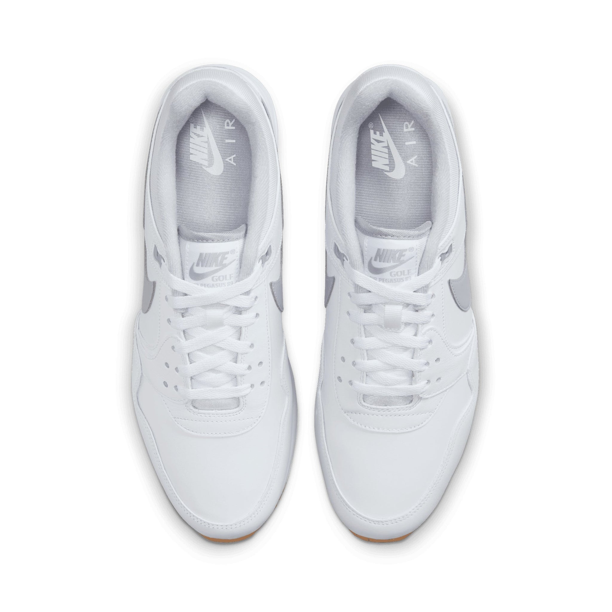Nike Golf Air Pegasus '89 G Shoes White/Platinum/Gum 100