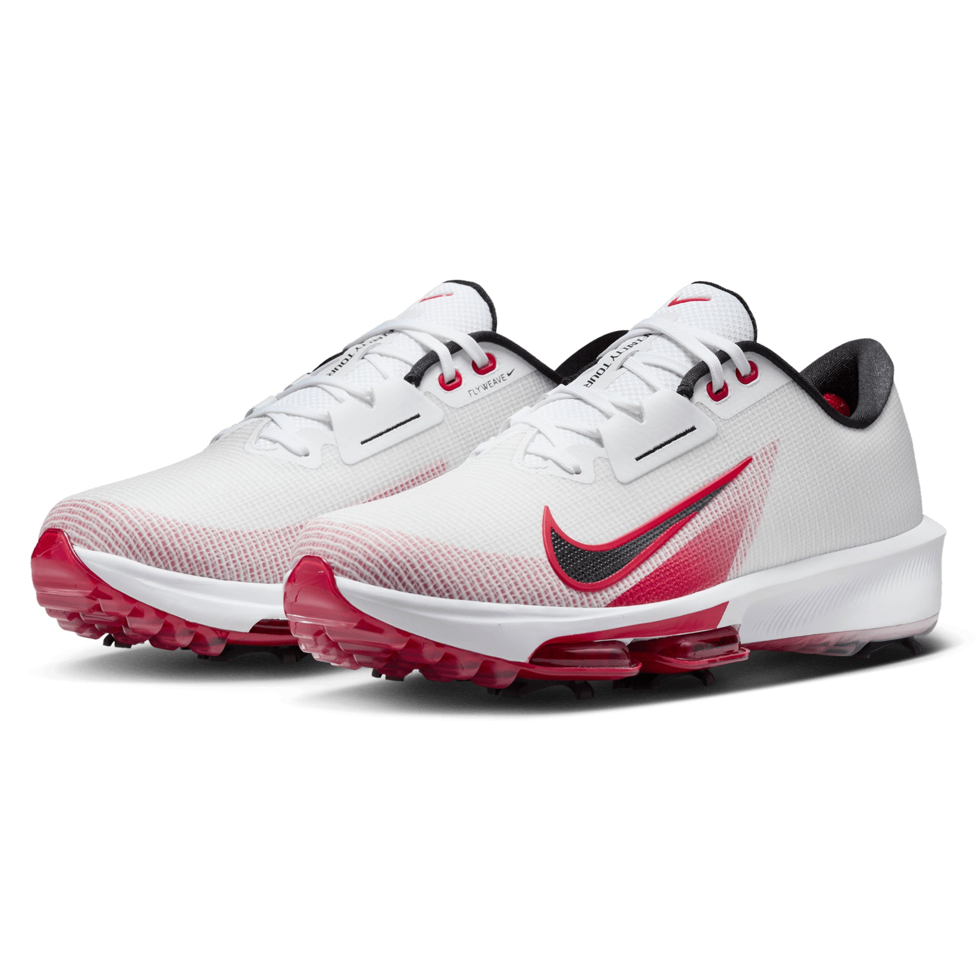 Nike Golf Air Zoom Infinity Tour NEXT% 2 Shoes White/Black/Uni Red 101