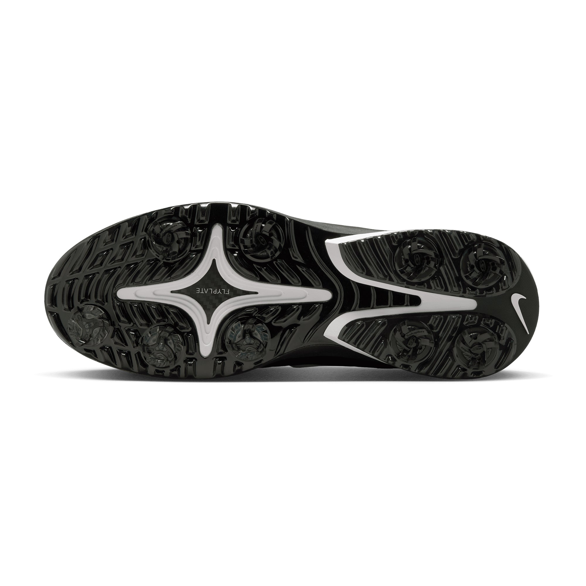 Nike Golf Air Zoom Victory Tour 4 Shoes - Black/White/Smoke Grey